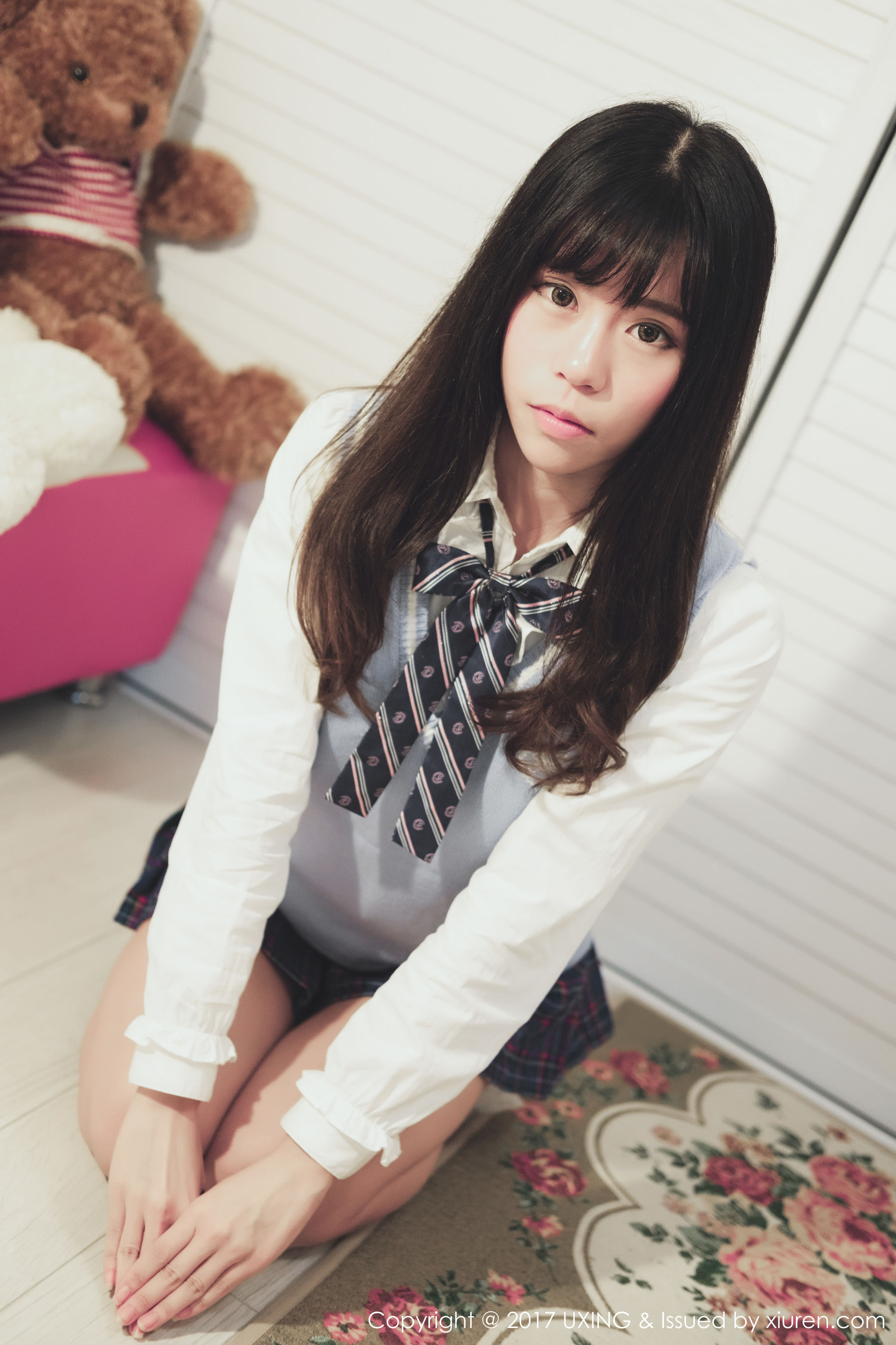 Model YO Sauce Student ClothingLace Dress 优 x x VOL.048