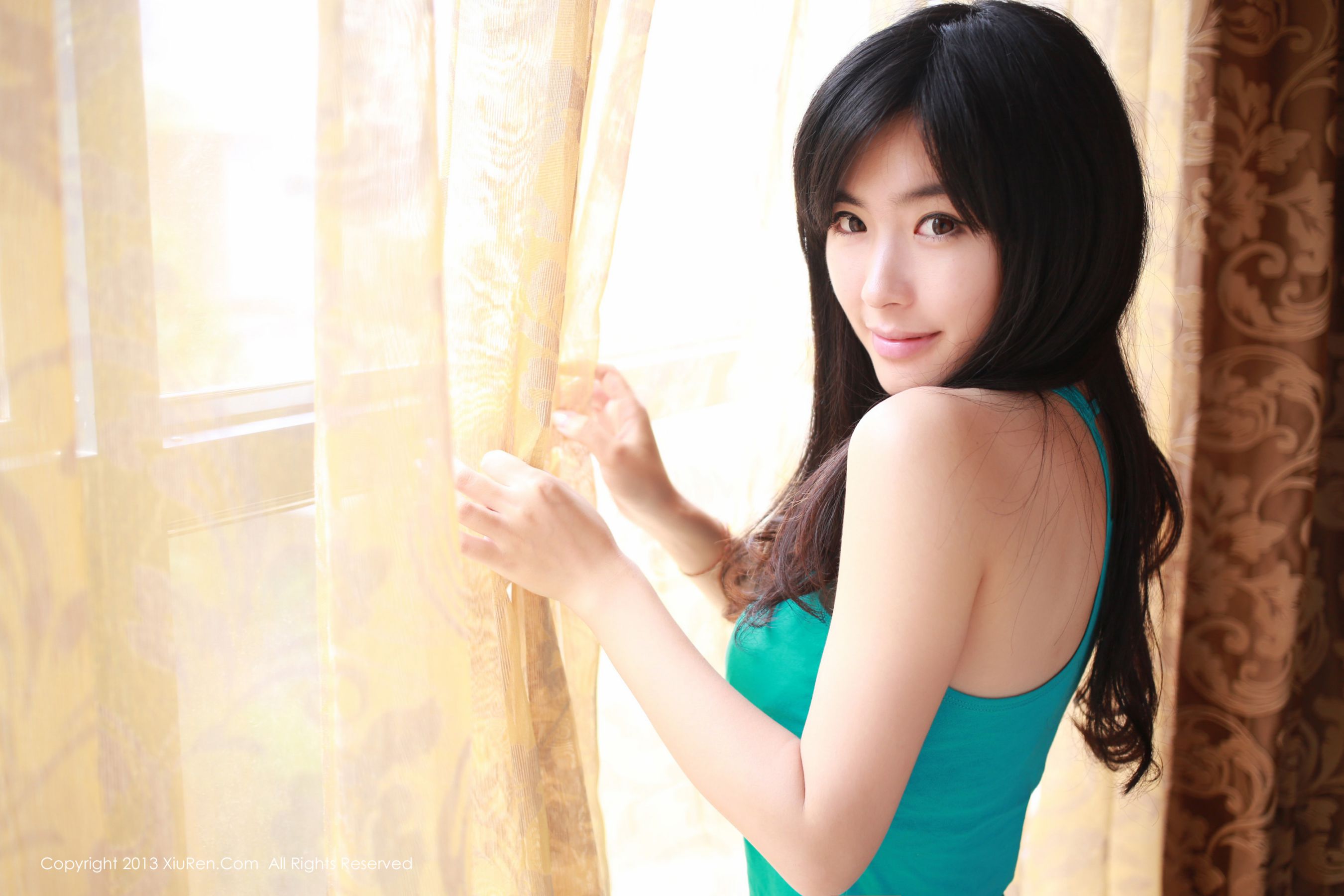 Liu Xueni Verna Black lace, hanging socks, nurses, all kinds of trousers Xiuren No.010