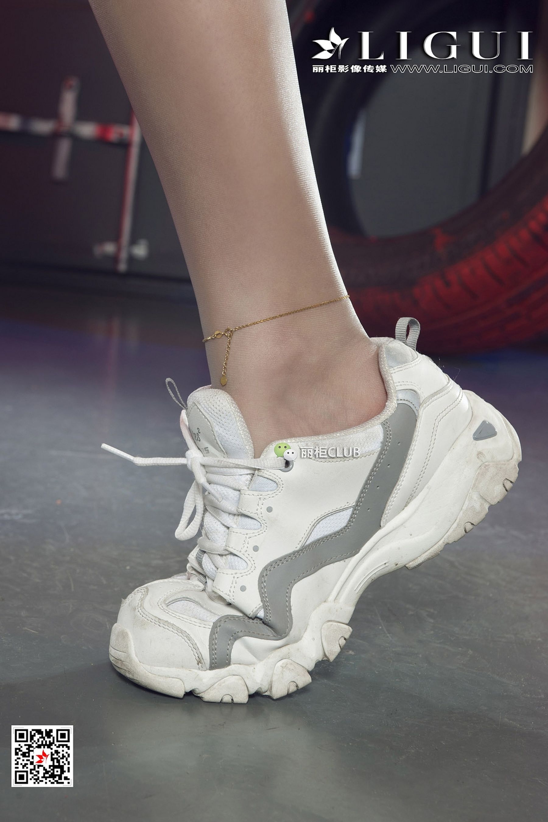 Leg Model Xiaoxiao Sports Wind Stockings Girl Ligui