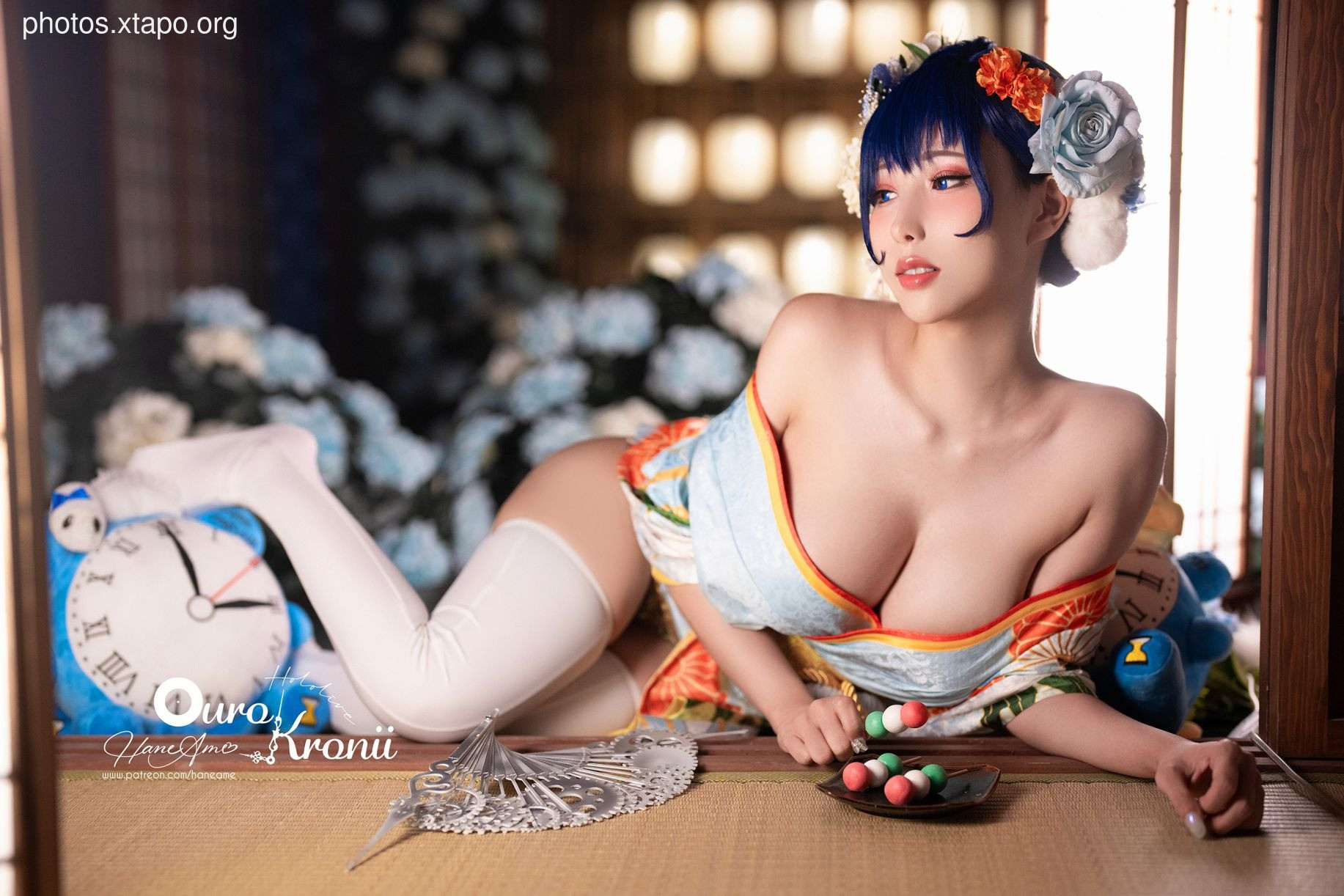 Rain Bo_HANEAME HOLOLIVE_ Kronii_Photobook _ Time Photo & Nbsp 2. Kimono