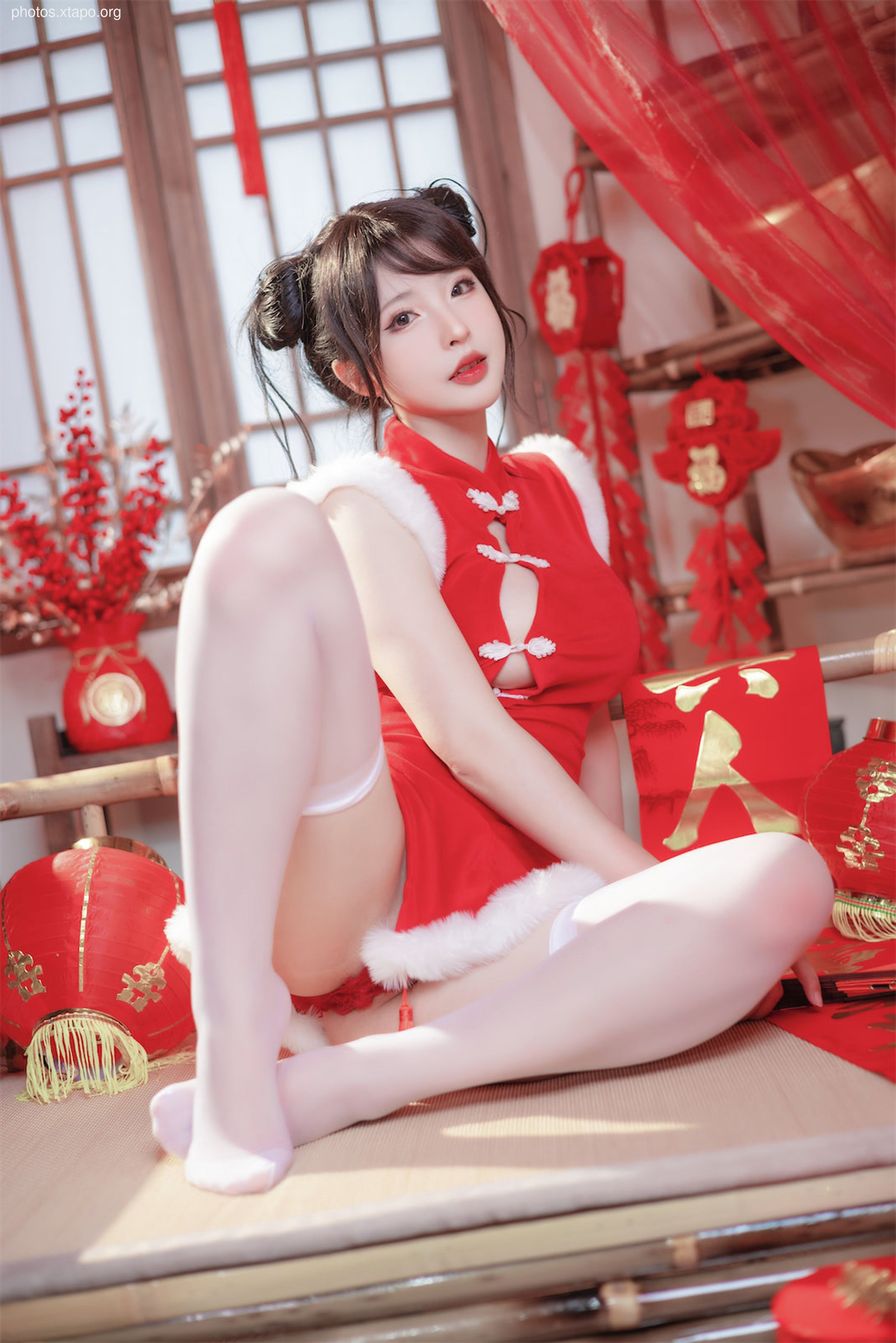 Shimizuya 2023 New Year Cheongsam 77P-770MB