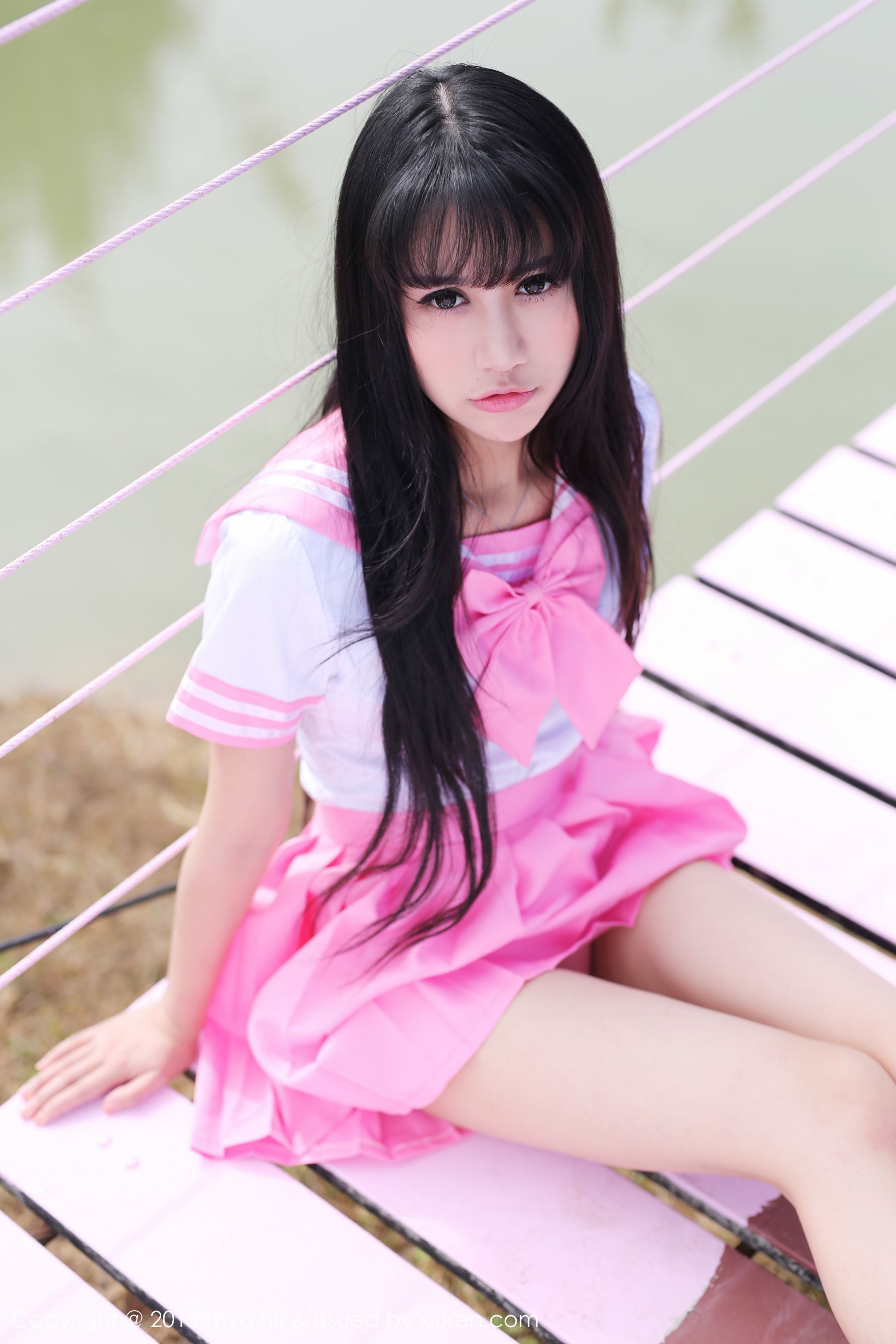 Yang Xiaoying's Pai County, Thailand school uniformhot pantsunderwear Meiyuan Pavilion Mygirl VOL.099