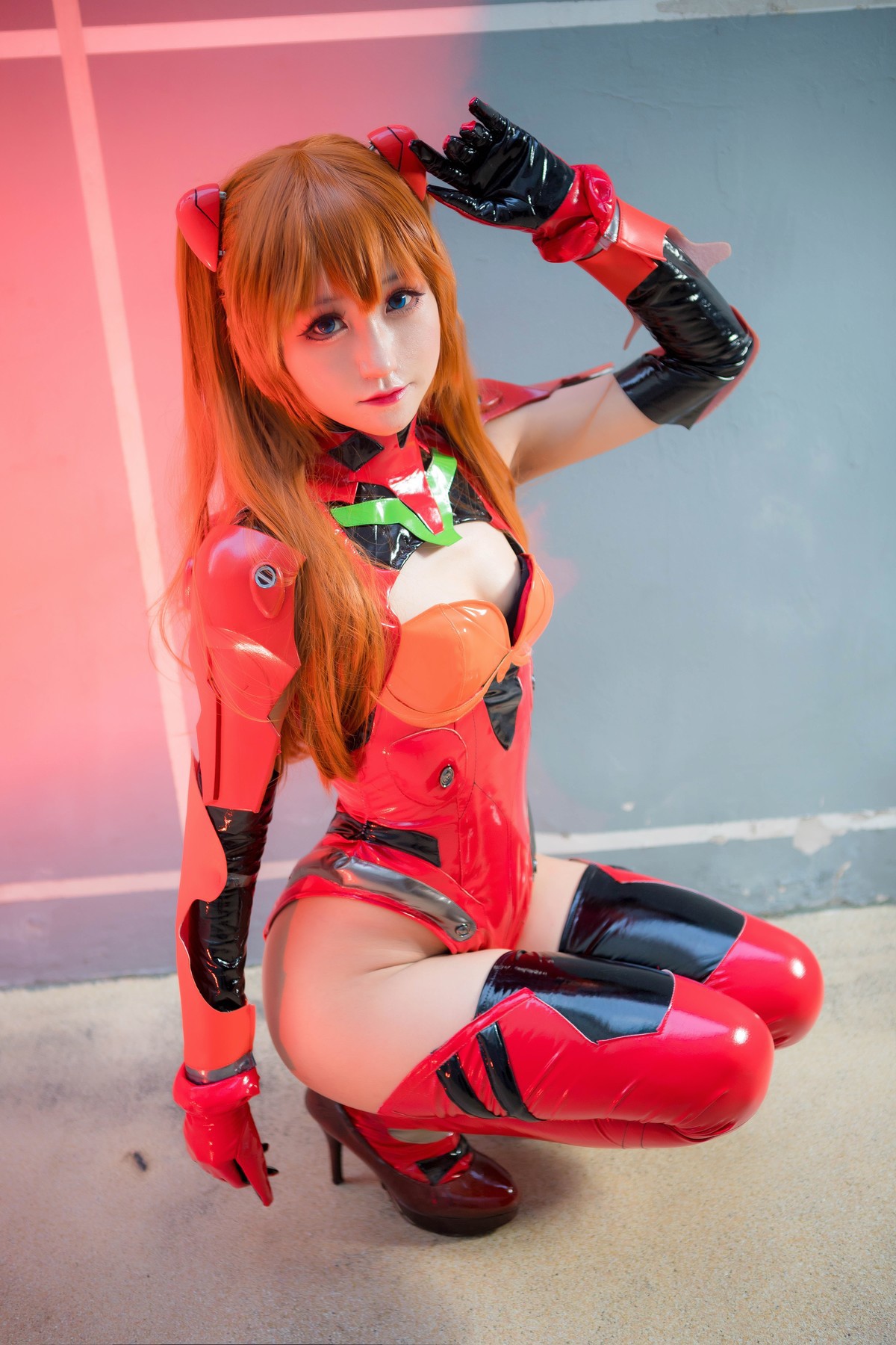 Cosplay KuukoW Kuuko Shikinami Asuka Langley