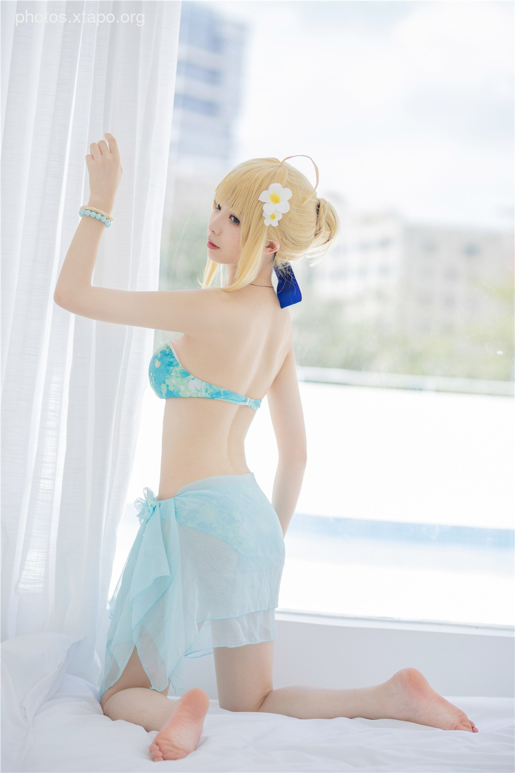 Frontier v - Artoria Pendragon Swimsuit 40P45M