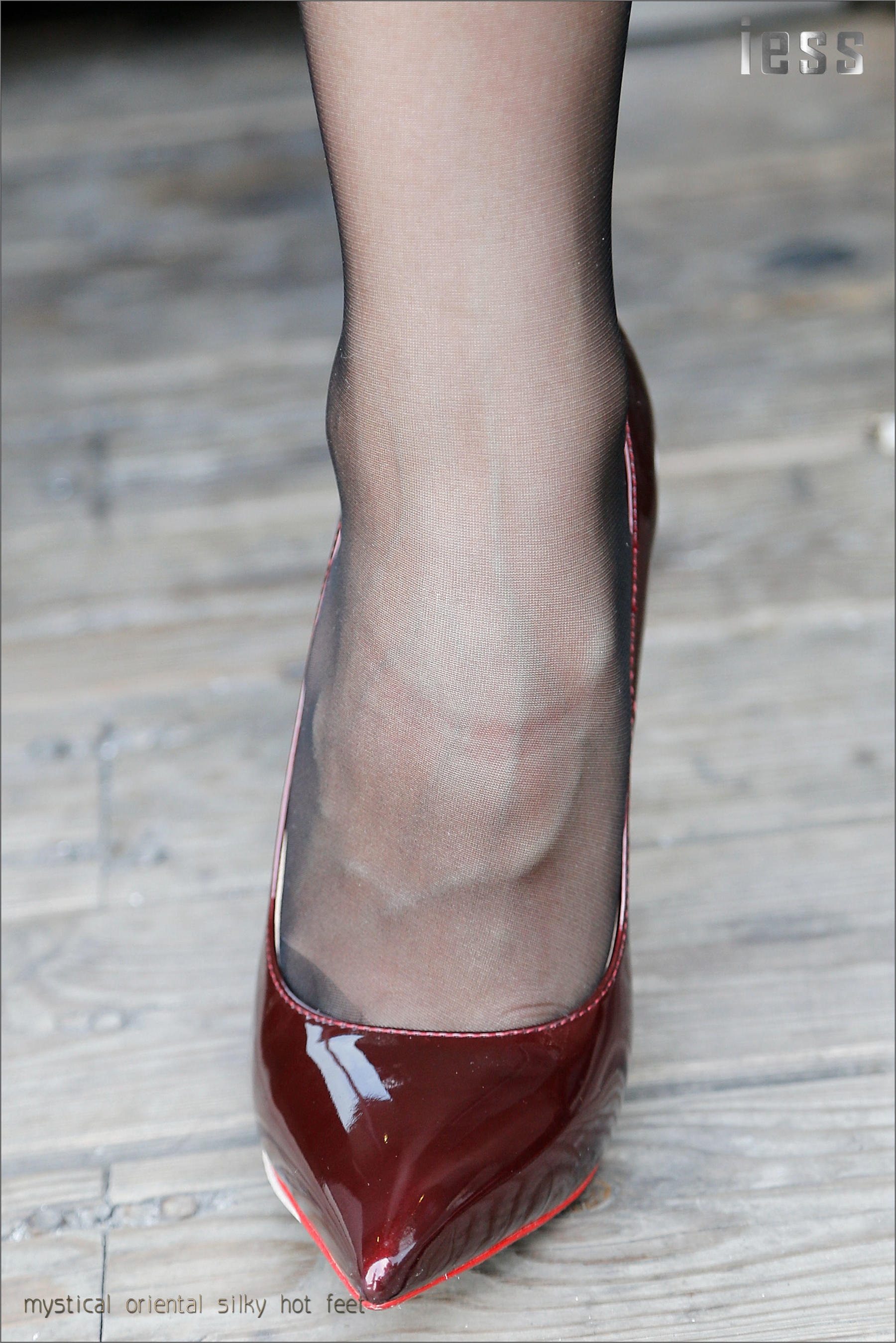 Silk Foot Bento 022 Hey ~ Black Silk IESS is thinking interesting