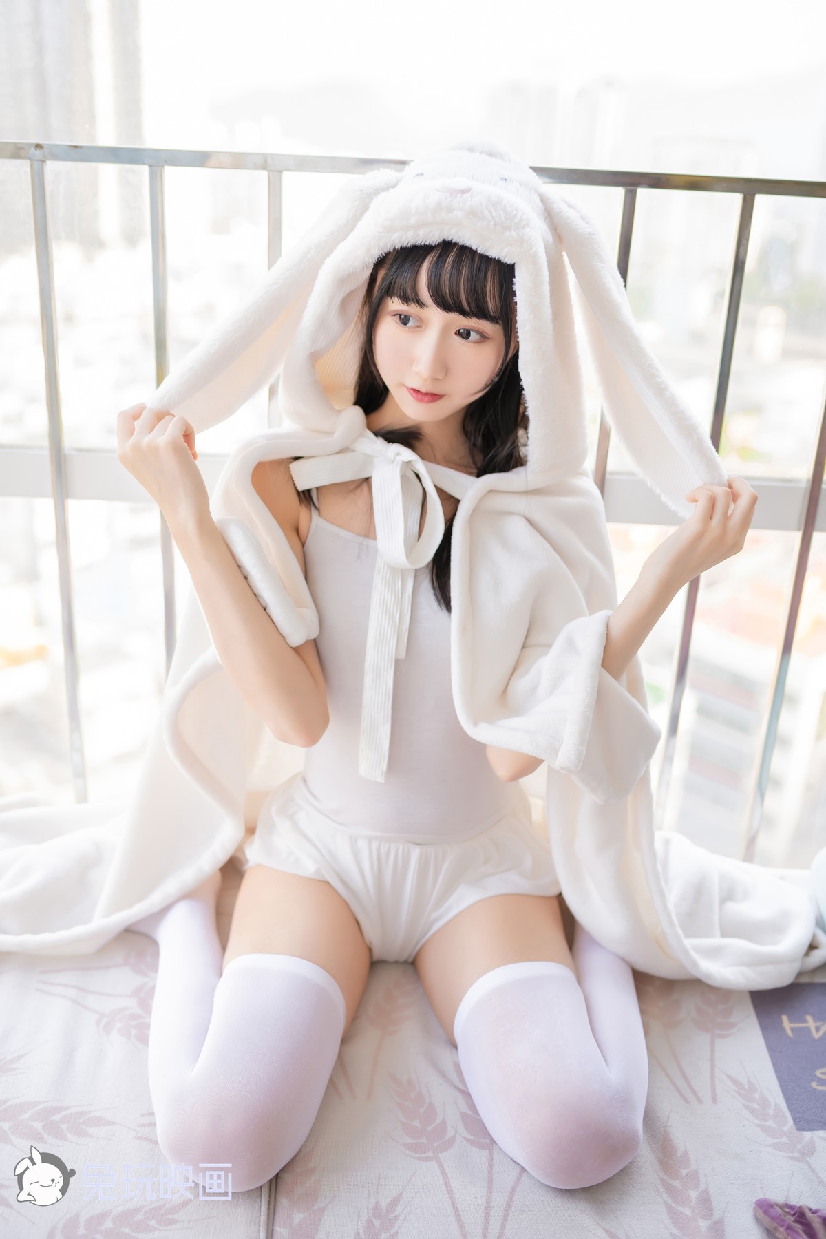 Cosplay Rabbit Play Movie Bath Towel Rabbit