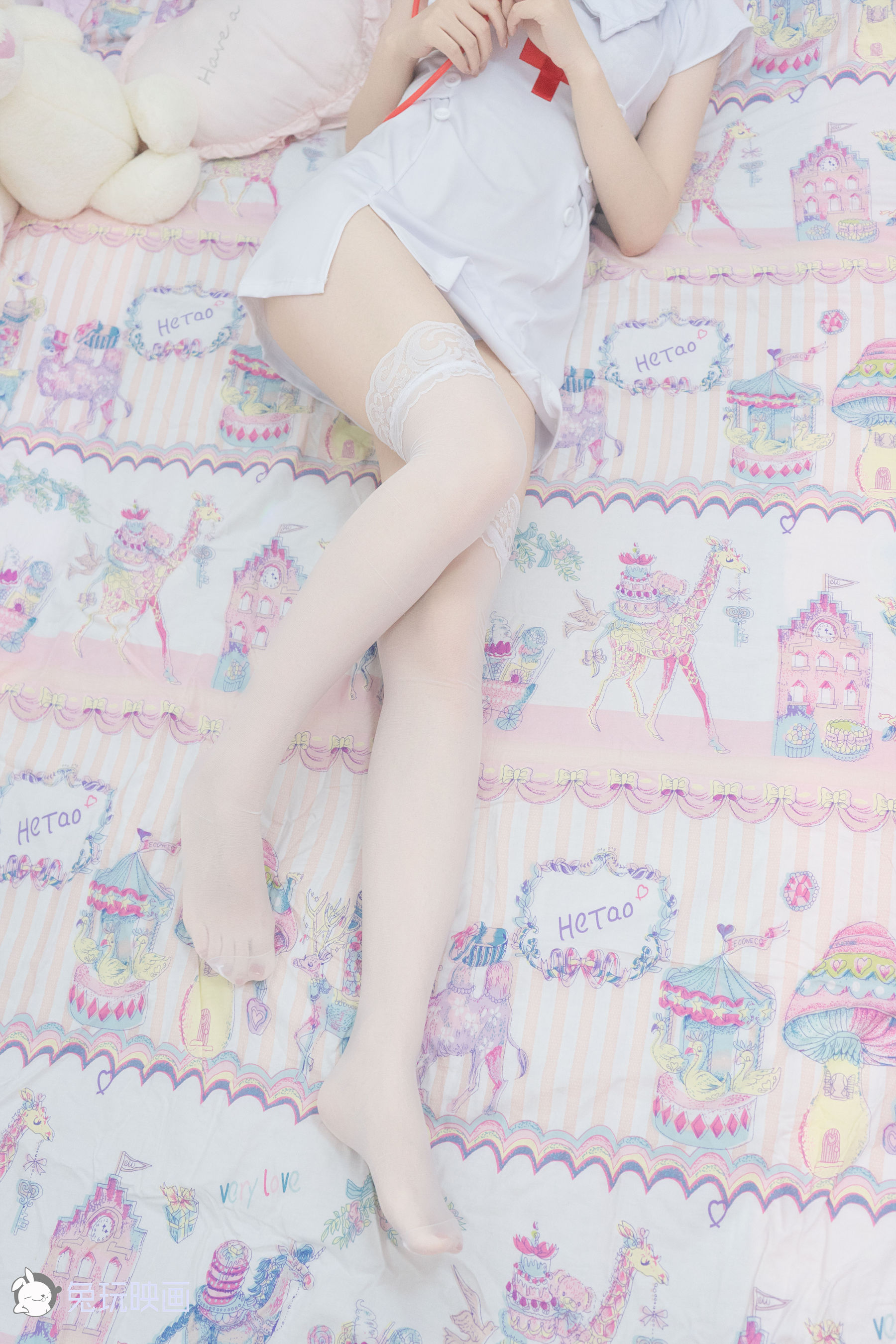 Rabbit Playing Picks -Not the nurse sister cares about you