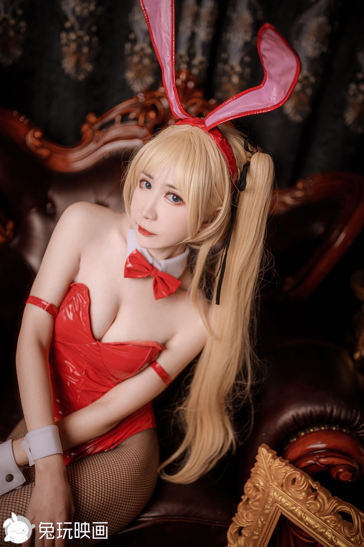 Rabbit Play Movie Cosplay Bunny Girl Red and Black