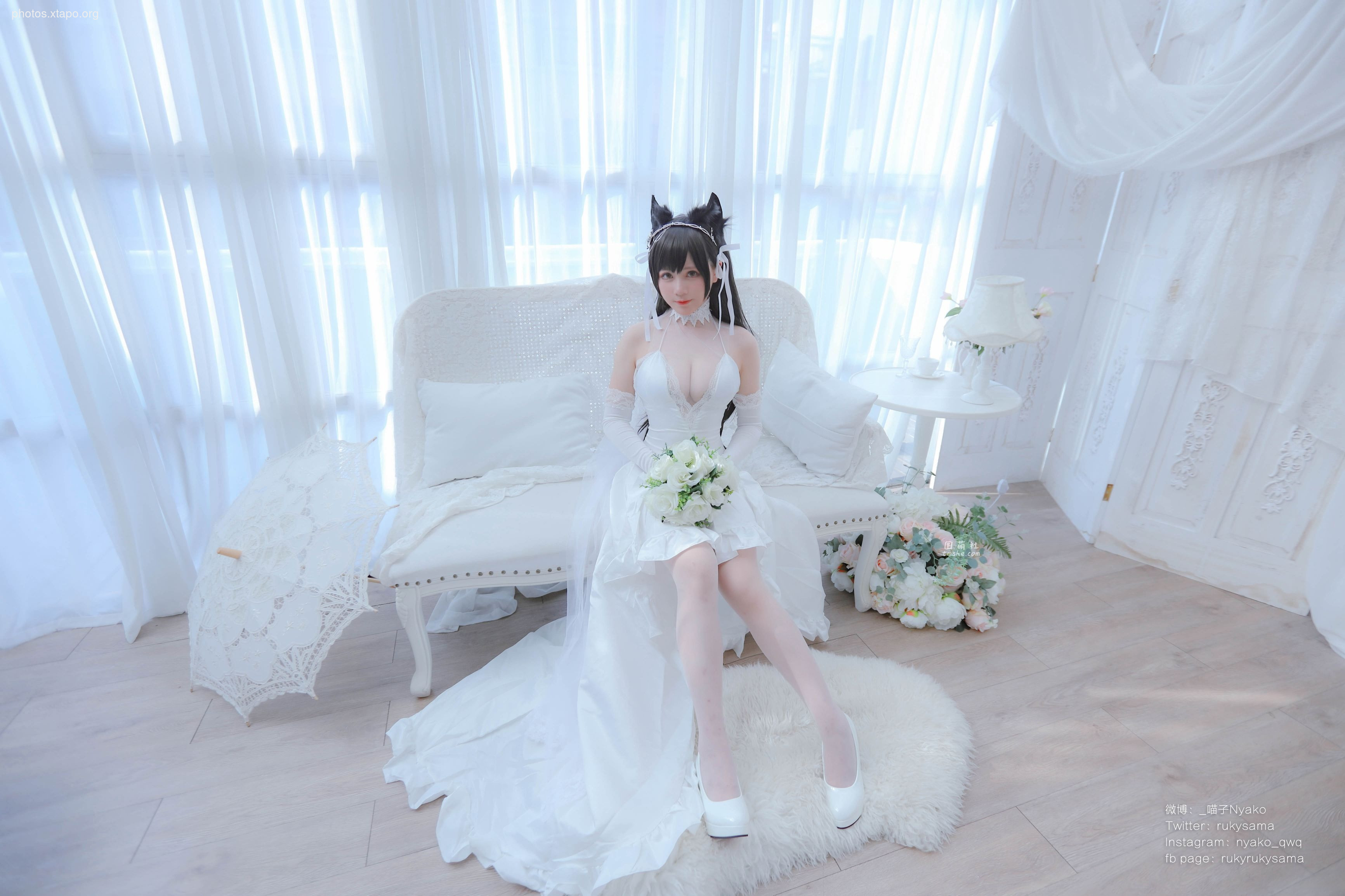 Nyako Atago Wedding Dress (62P177MB)