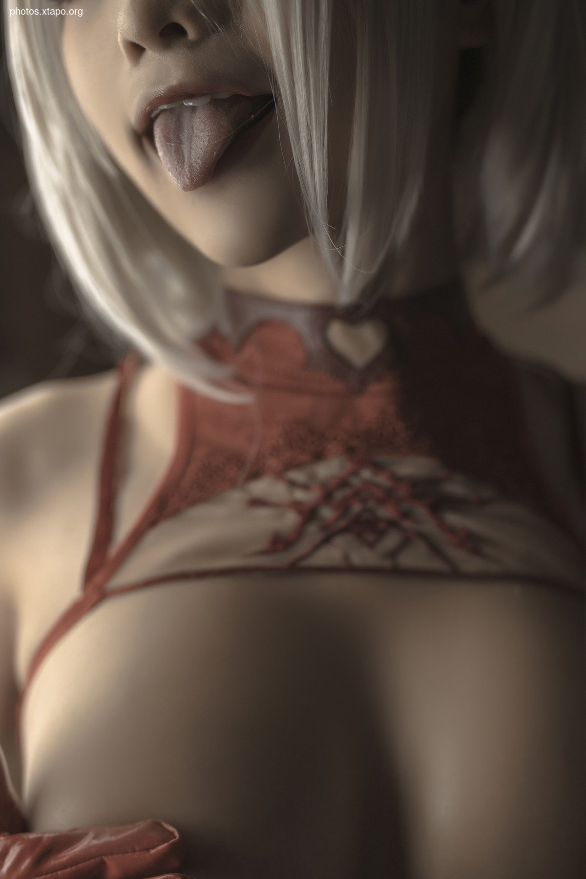 Anime blogger Stupid Mo Momo 2B Christmas theme Private House Sexy Streaming Christmas Gift Show Hot Body Extreme Live Photo 70p