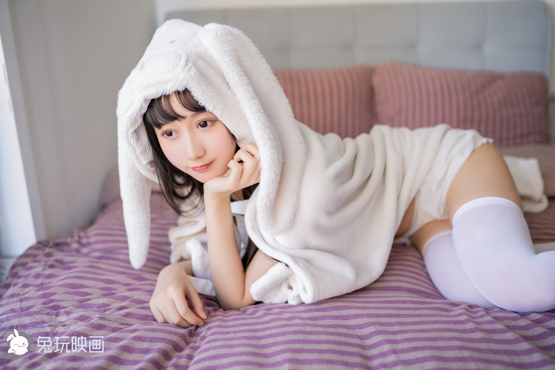 Cosplay Rabbit Play Movie Bath Towel Rabbit