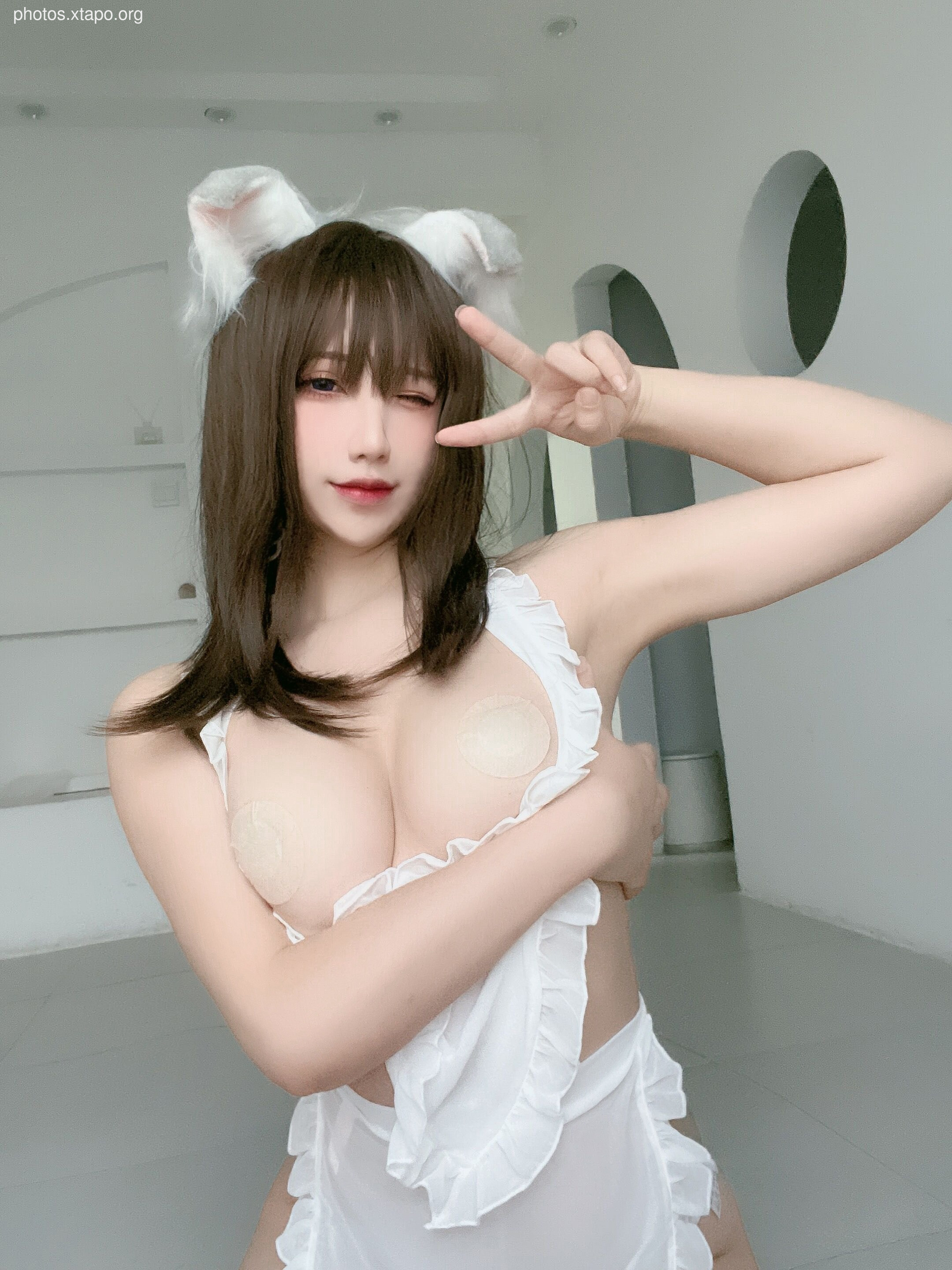 Xueqing Astra gray silk nurses 110p10v-865MB