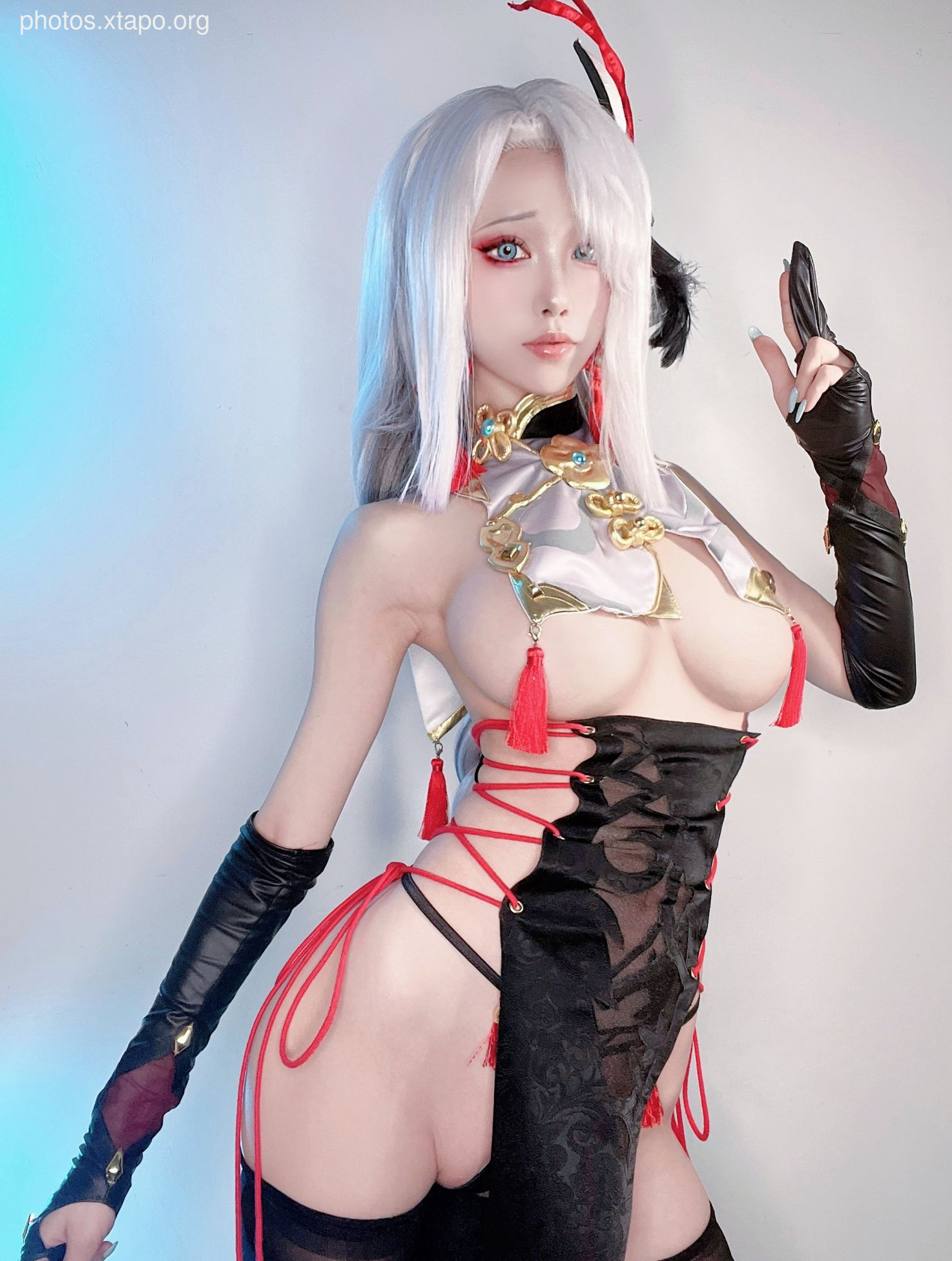 Shui Miao -Shen He Selfie -Doujin Cheongsam