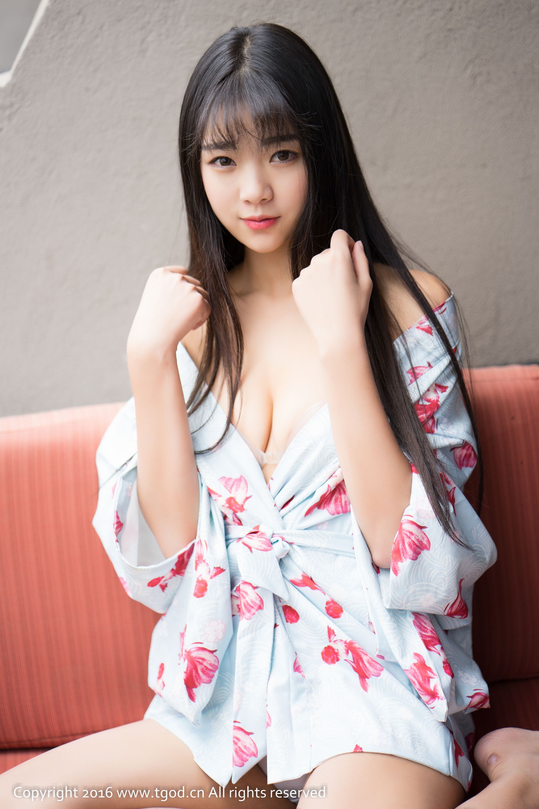 Coca -Cola Vicky Dali Travel fresh kimonosexy underwear push goddess/Youmihui