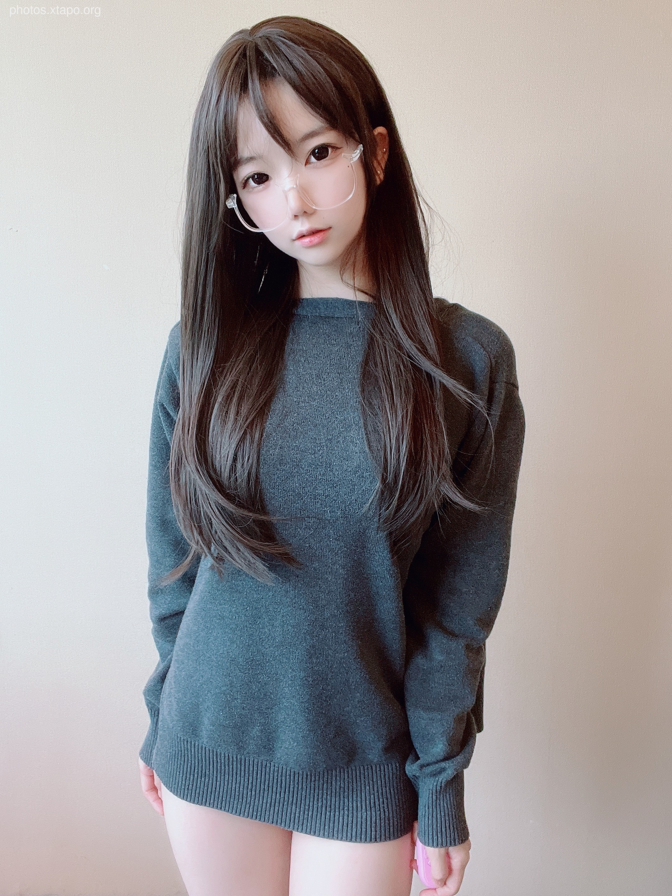 rainy black silk white lace 51p