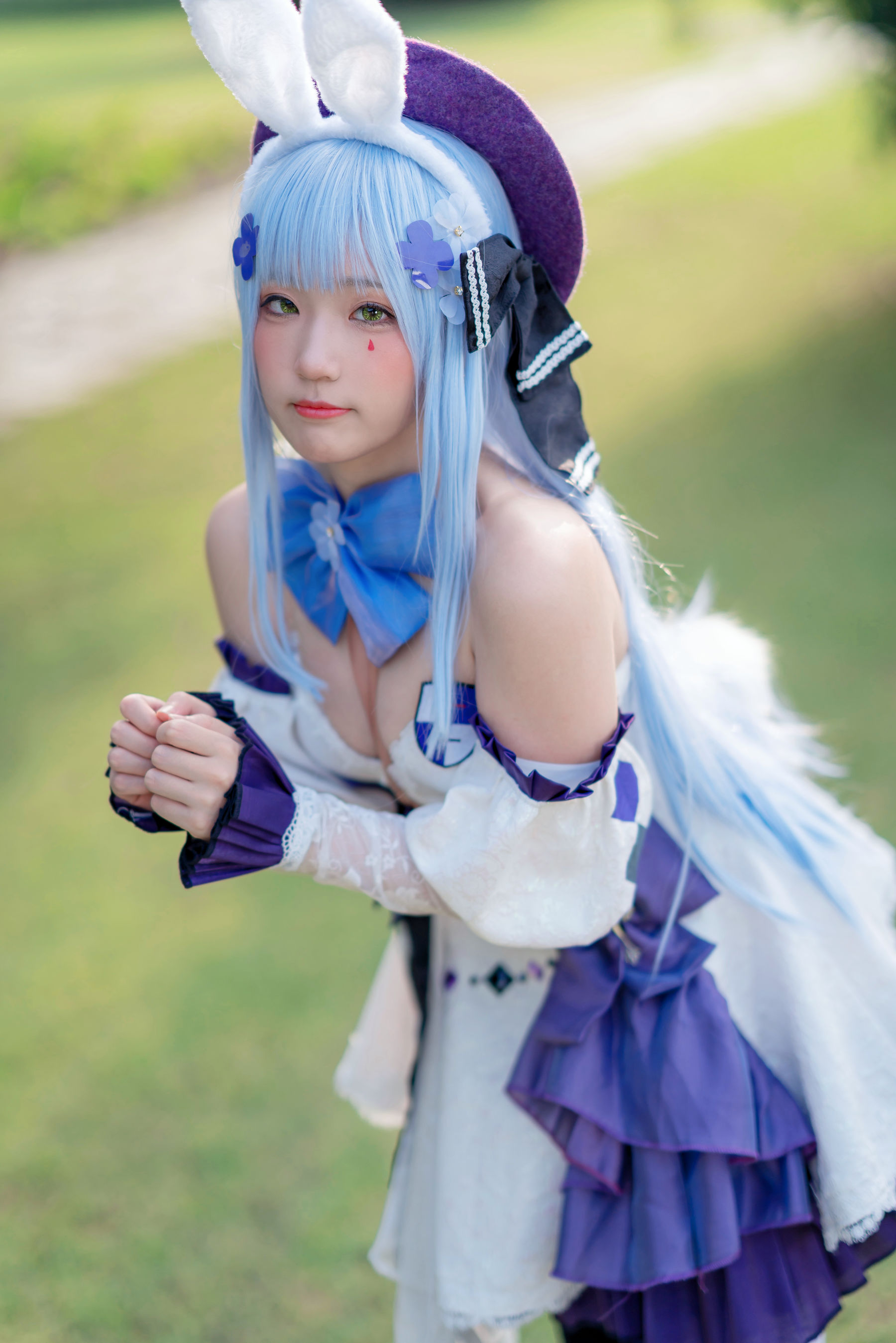 Net Red COSER Photo Anime blogger MIME Mi Mei -Girl Frontline HK416