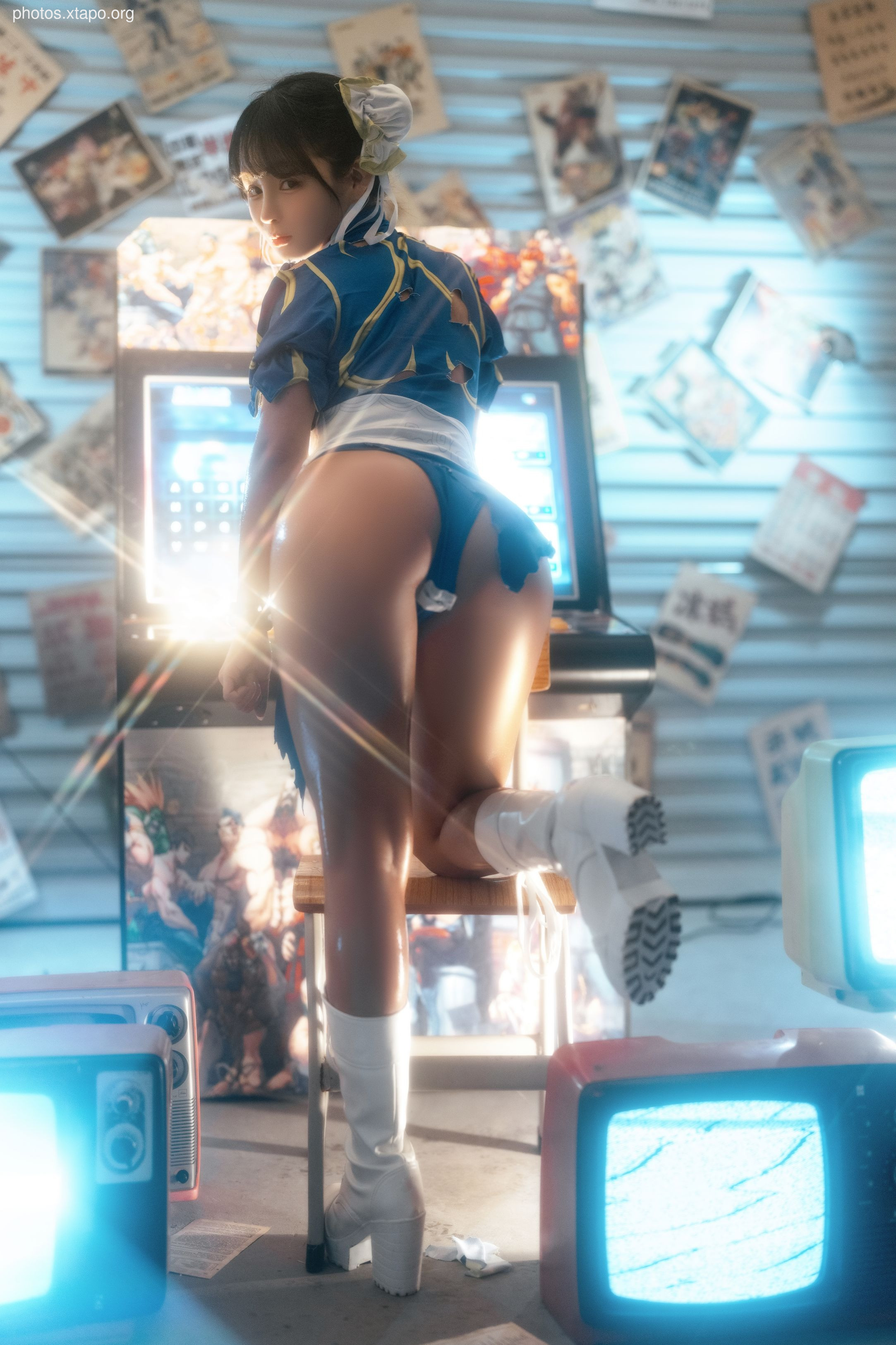 Sakurai Nene Video Game Chunli