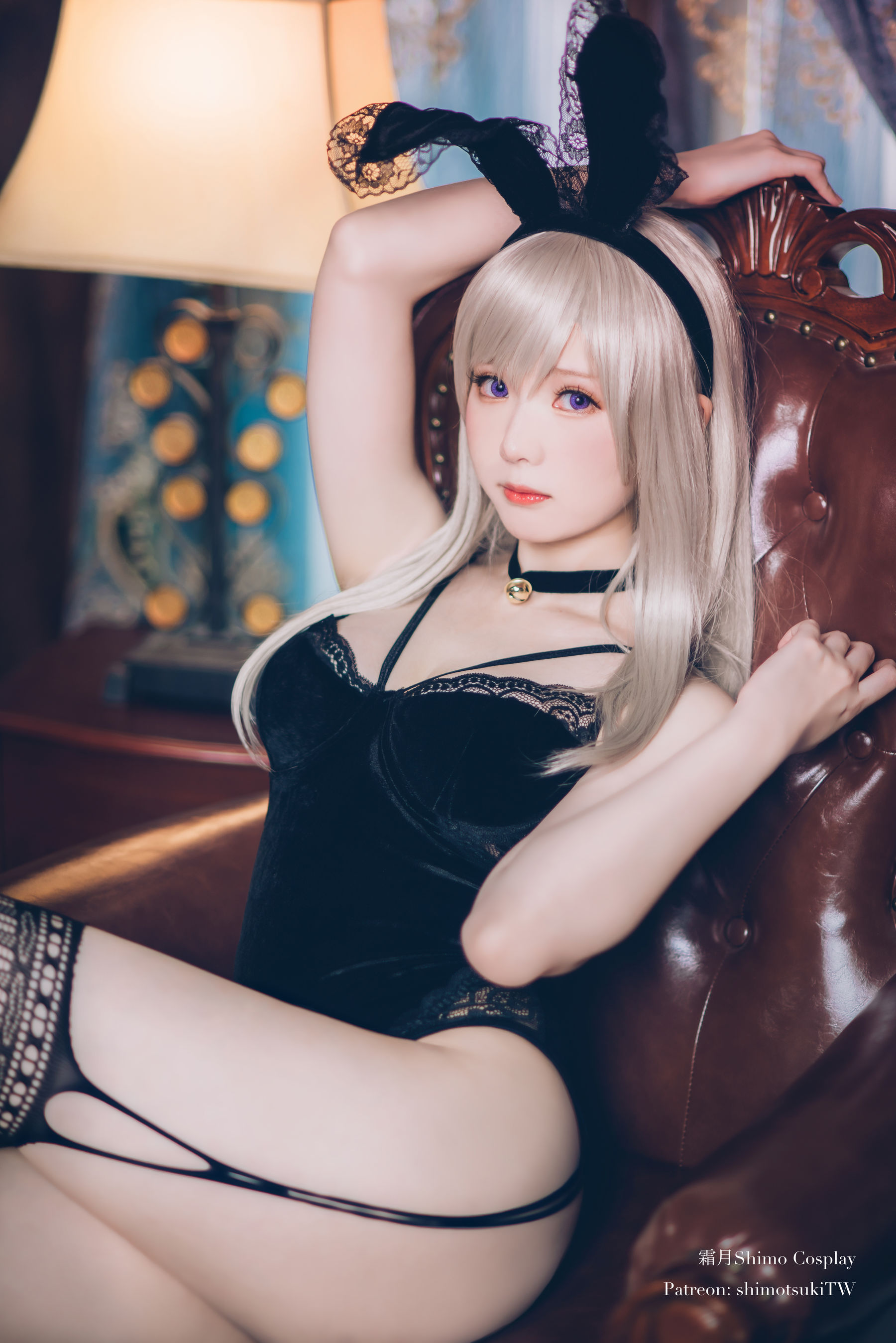 [COS Welfare] Weibo Girl Paper Cream SHIMO -Black Rabbit