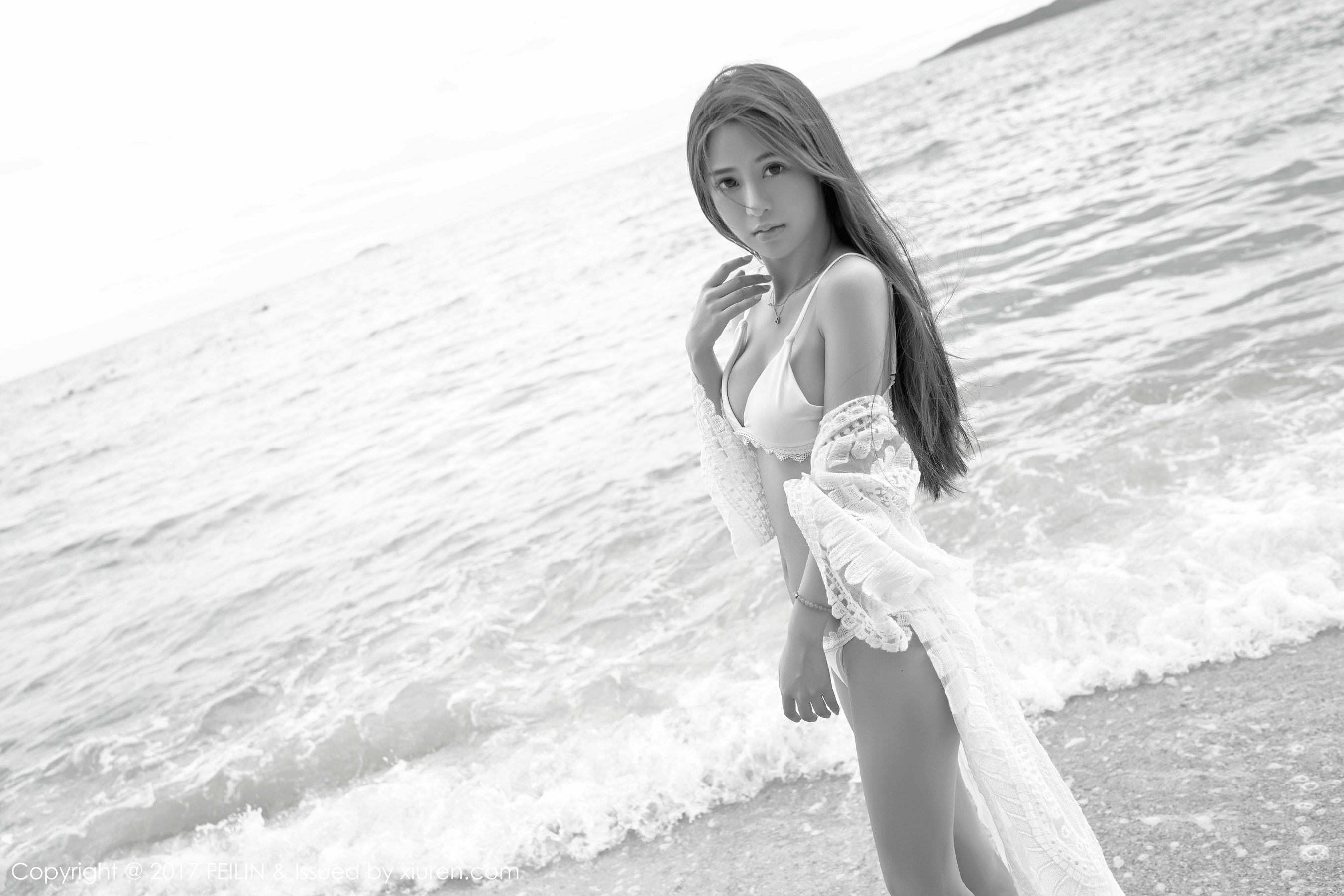 Luna Zhang Jingyan The girl next door is fresh and moving 囡 Feilin Vol.110