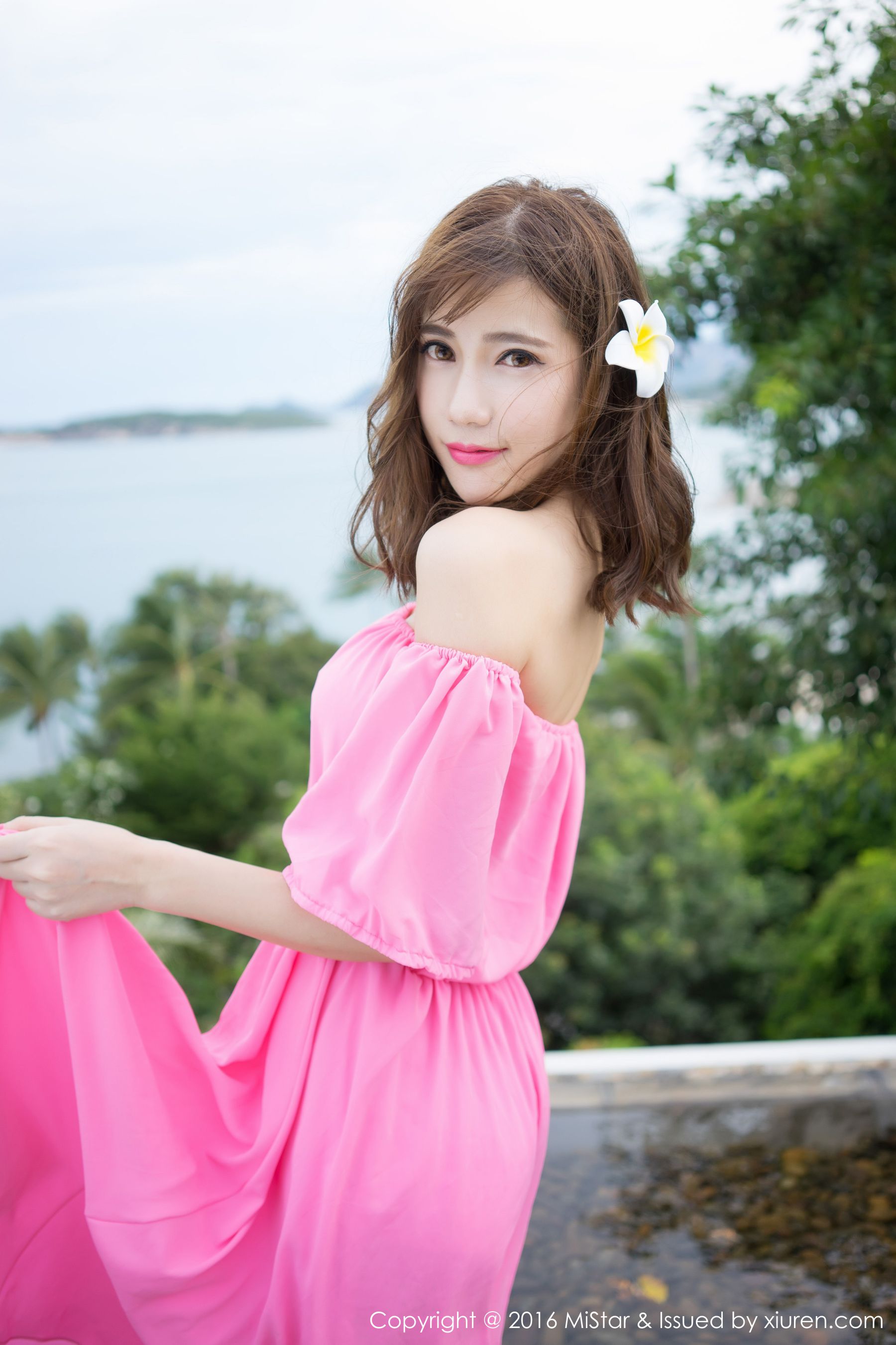 Sandy Chen Tianyang sometimes elegant and beautiful, sometimes sexy charm, sometimes beautiful and small and fresh Meiyan Society Mistar Vol.136