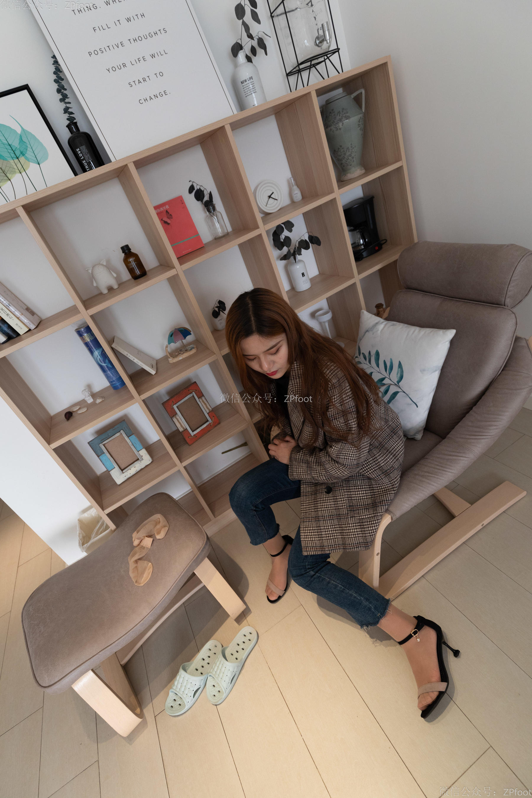 Mountain Tea Photography LSS NO.079 Jeans Small suit