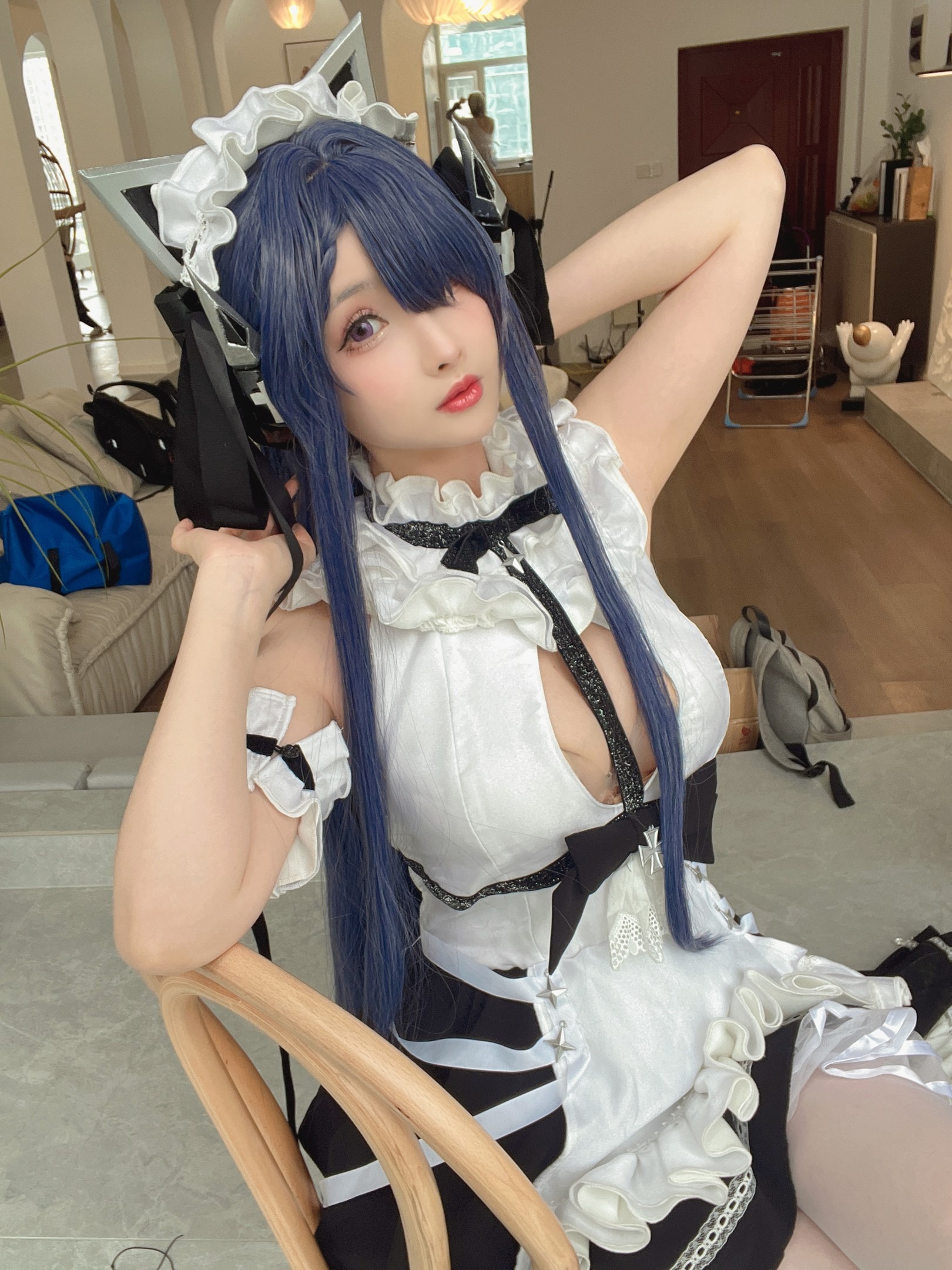 COS Welfare riooko Liangliangzi (roukorerezi) – August Maid Costume