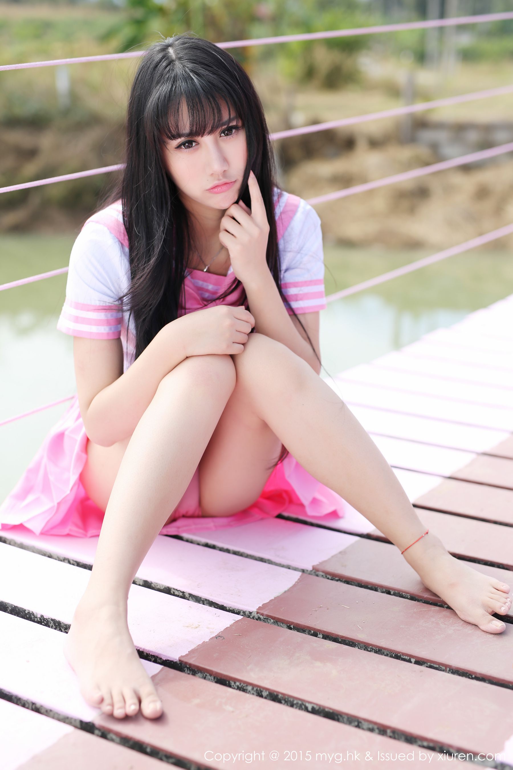 Yang Xiaoying's Pai County, Thailand school uniformhot pantsunderwear Meiyuan Pavilion Mygirl VOL.099