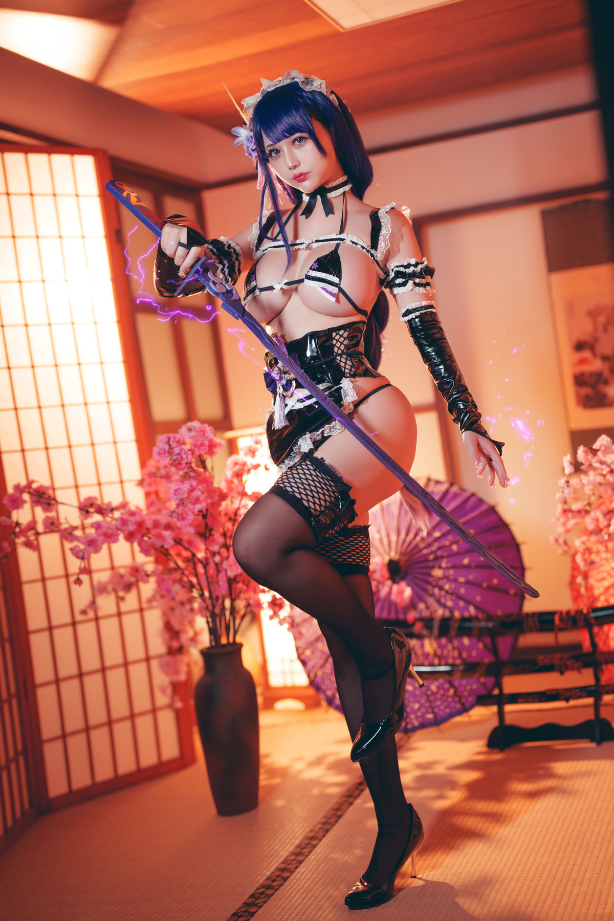 Cosplay Okita Rinka Rinka Thunder General