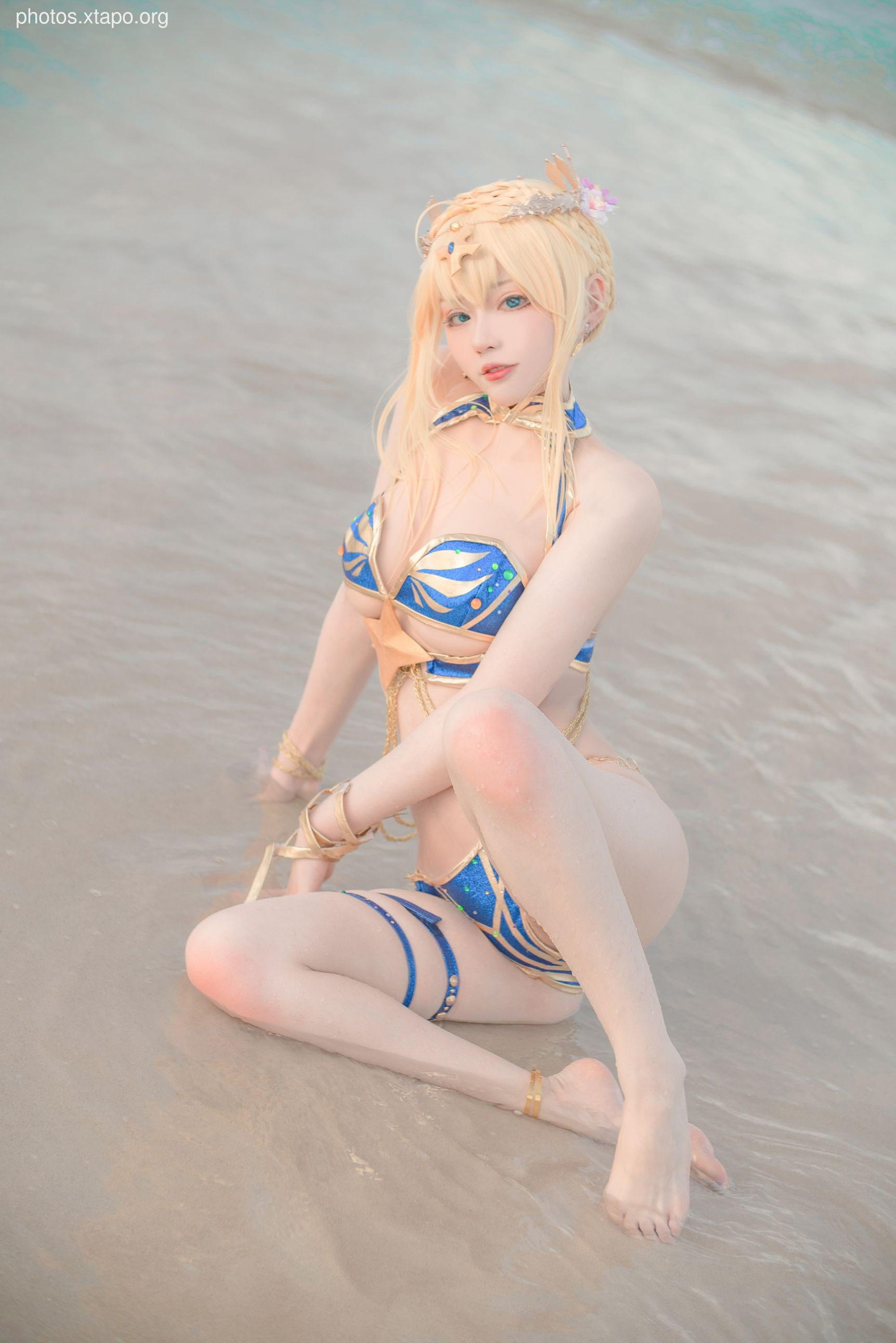 NO.029 White Gun Swimsuit 48P-257MB