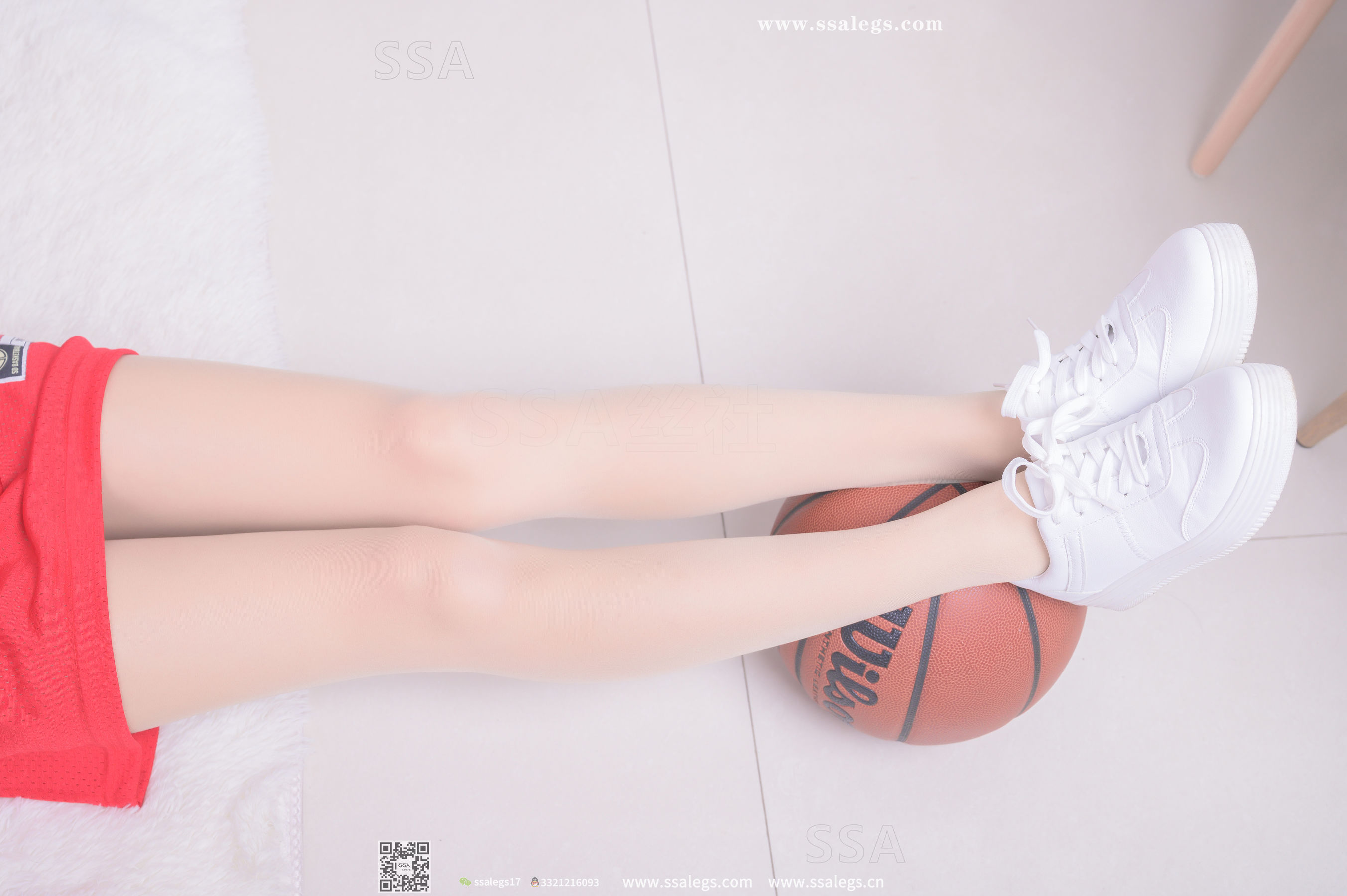 SSA Silk Club Super Clear photo NO.324 Ms. Susu Sister Su Su with a holiday at home to play basketball (top)