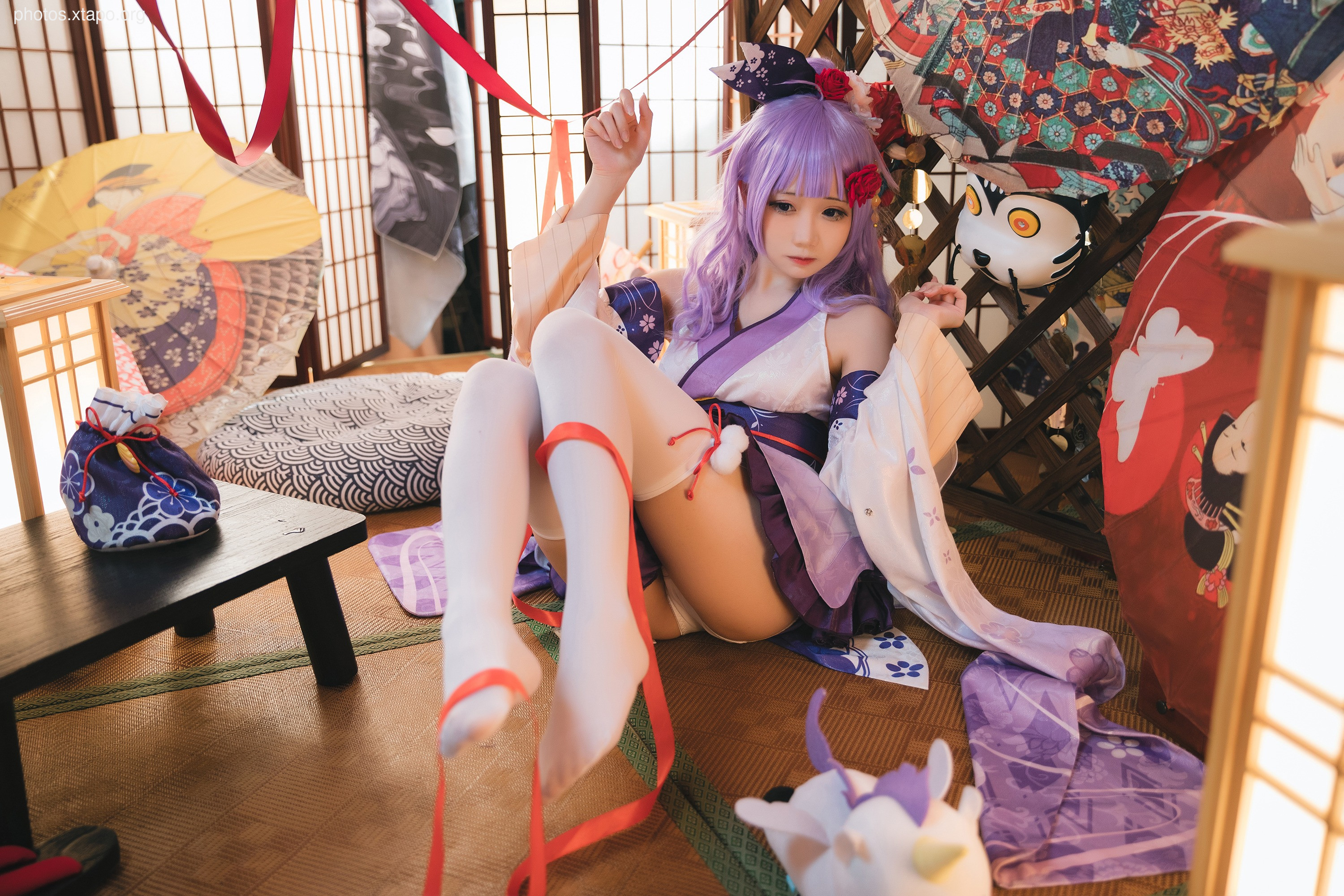 Swing carbon unicorn kimono 30p-124MB