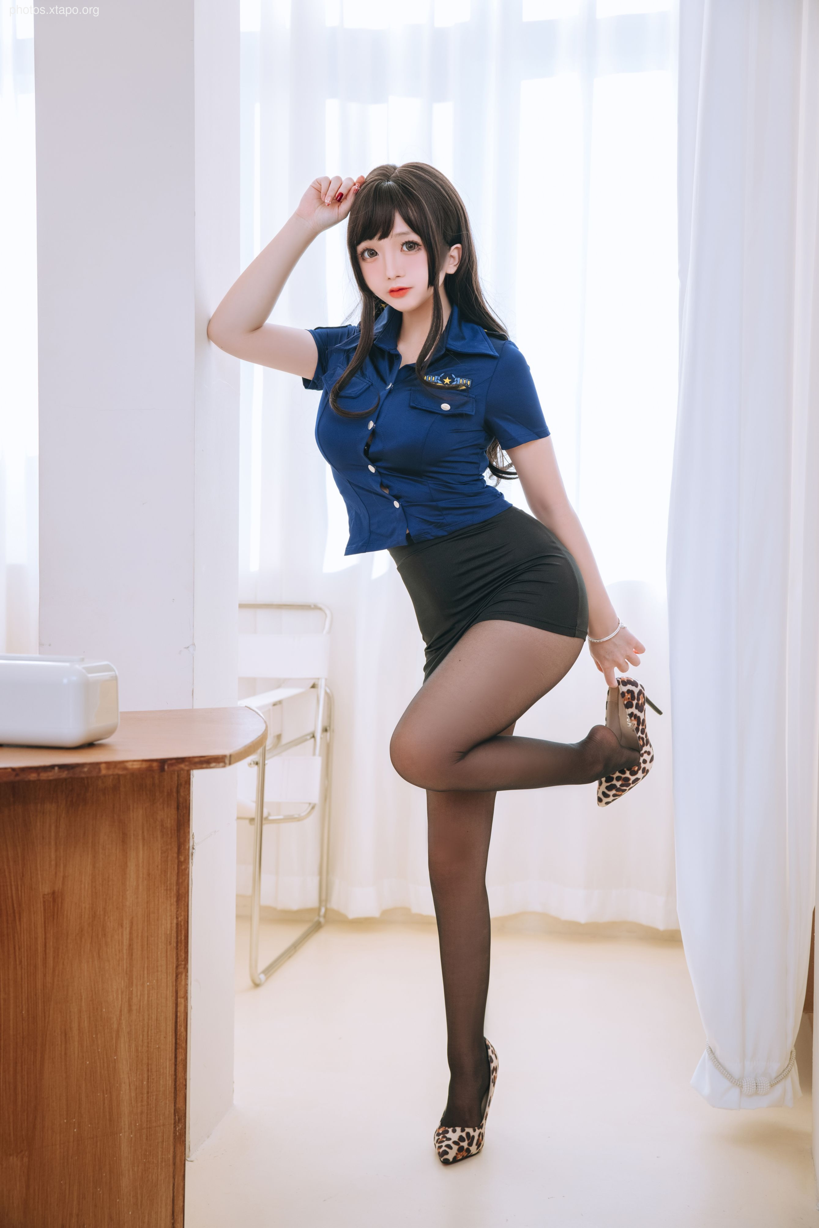 Rina Jiao -Leopard Women Police 111P -1.38GB