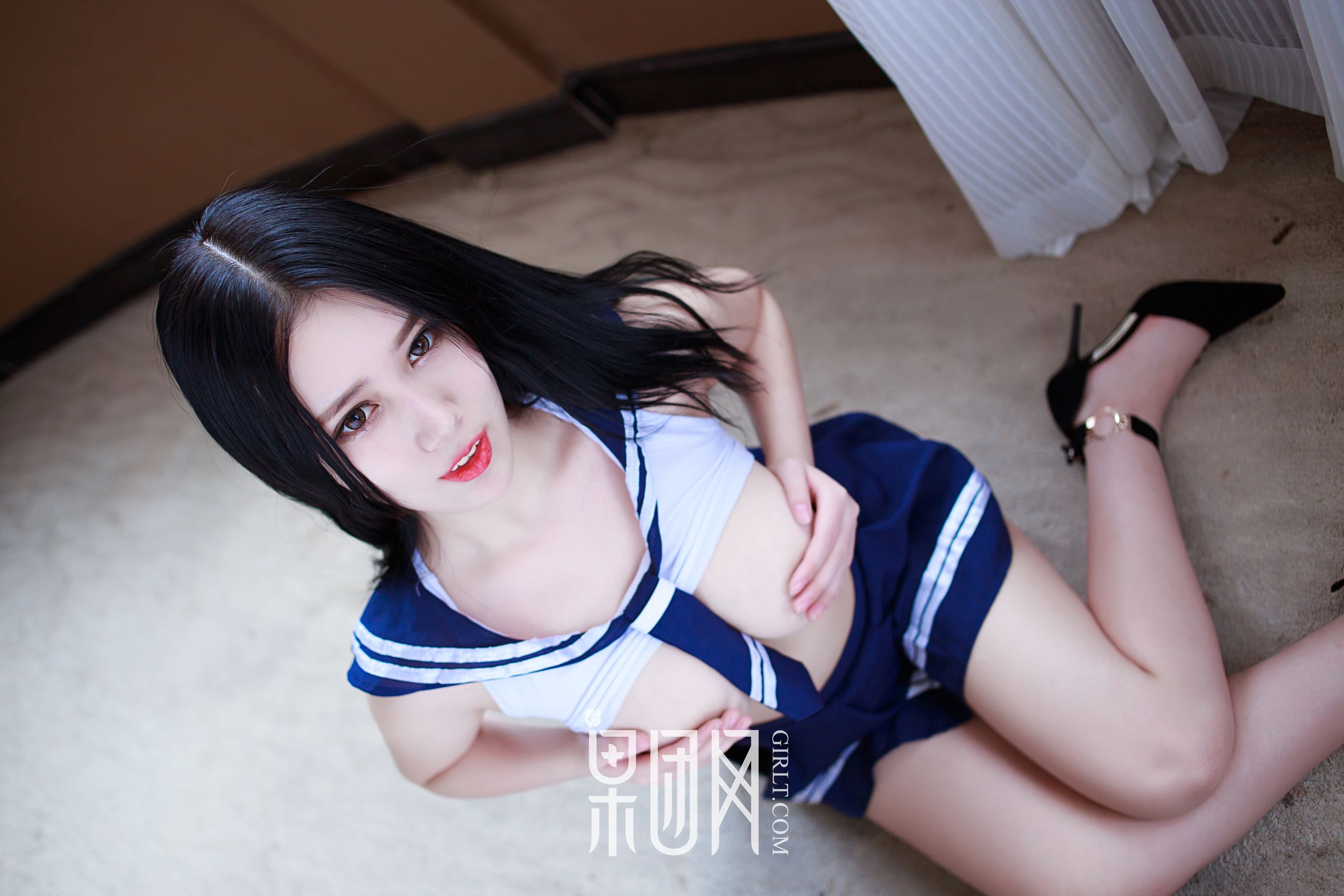 There are beautiful women in the north, which is independent of the world Fruit Group Girlt No.096