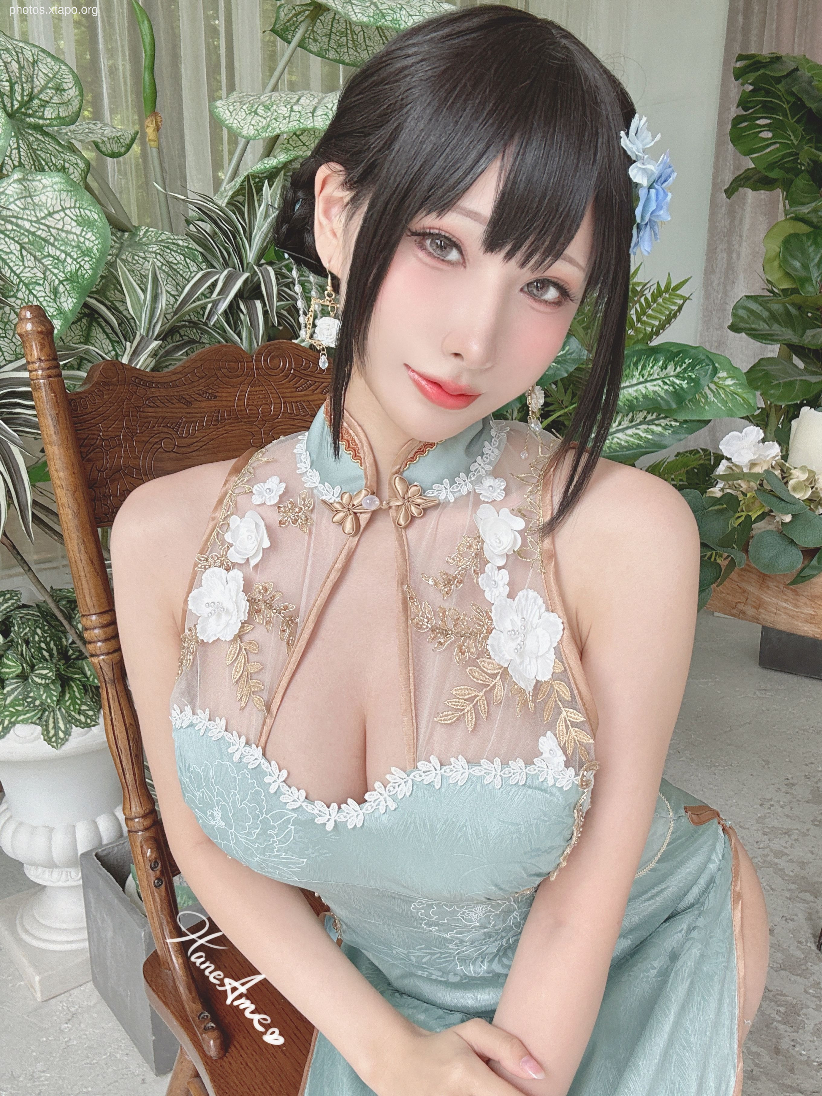 Original_jade qipao_