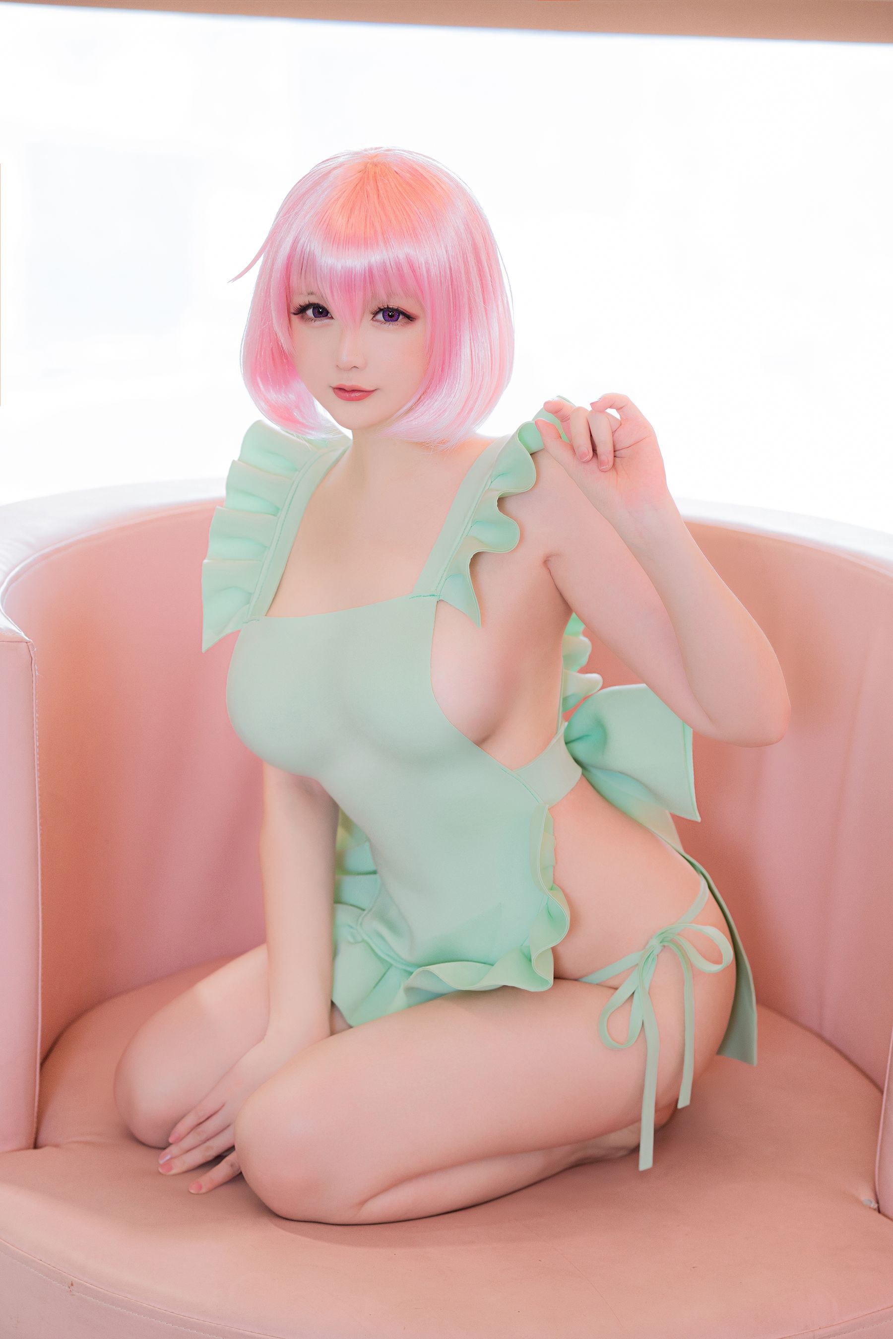 Welfare COS Miss Coser Sister Star Zhi Zhi Zhi -Valentine's Day Dream set group