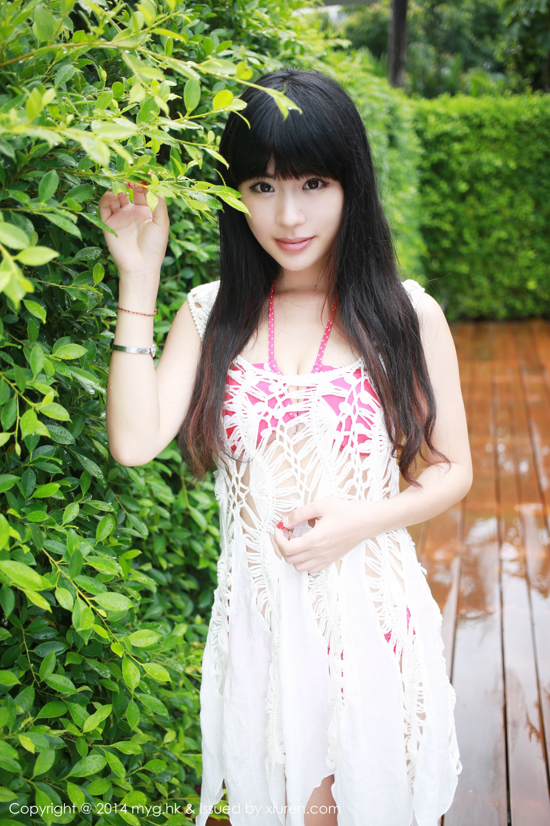 Liu Xueni Verna The First Set of Thailand Travel Miyuan Pavilion Mygirl VOL.019