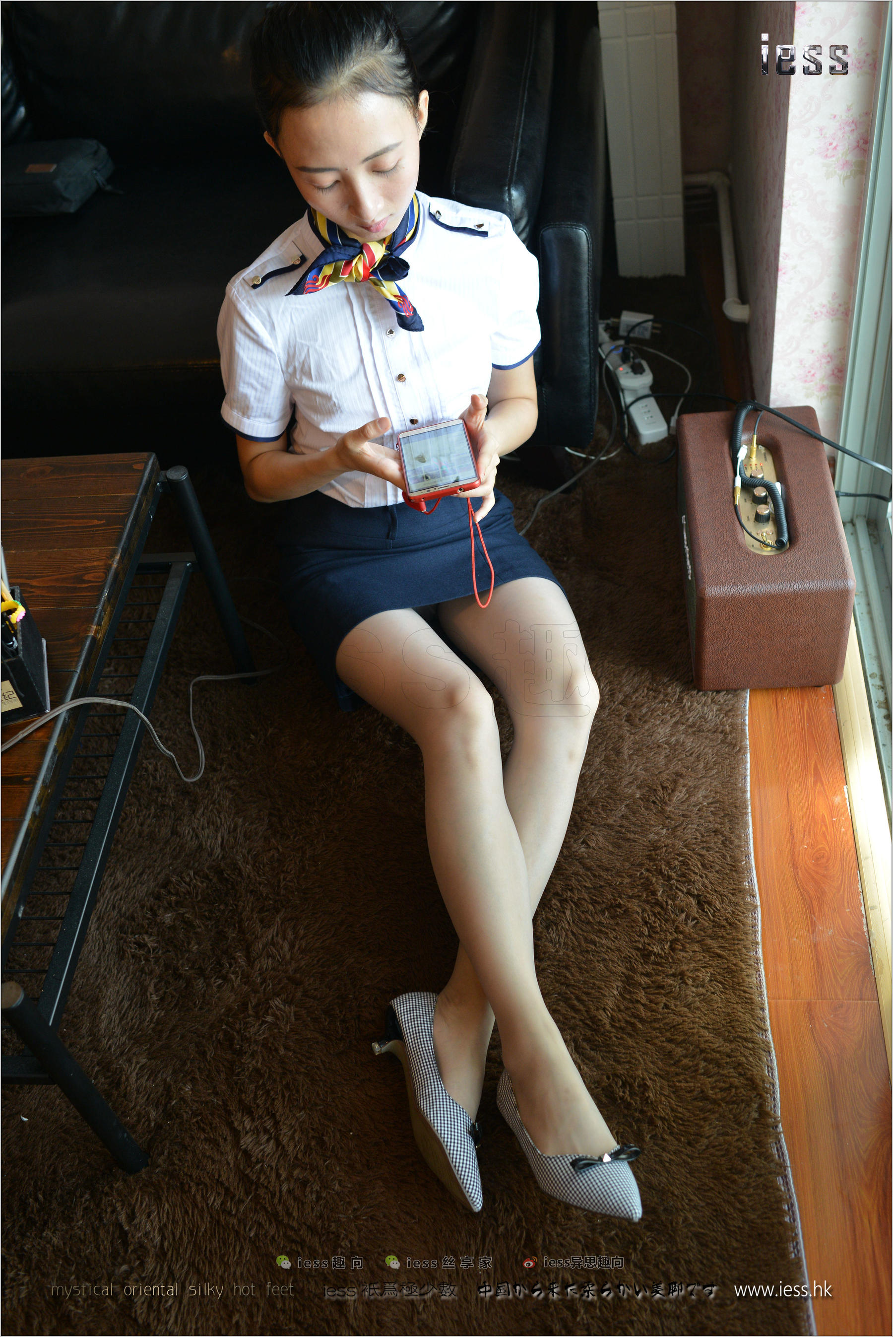 Silk Foot Bento 135 New Model Momo Gray Silk OL in flat shoes IESS is thinking about