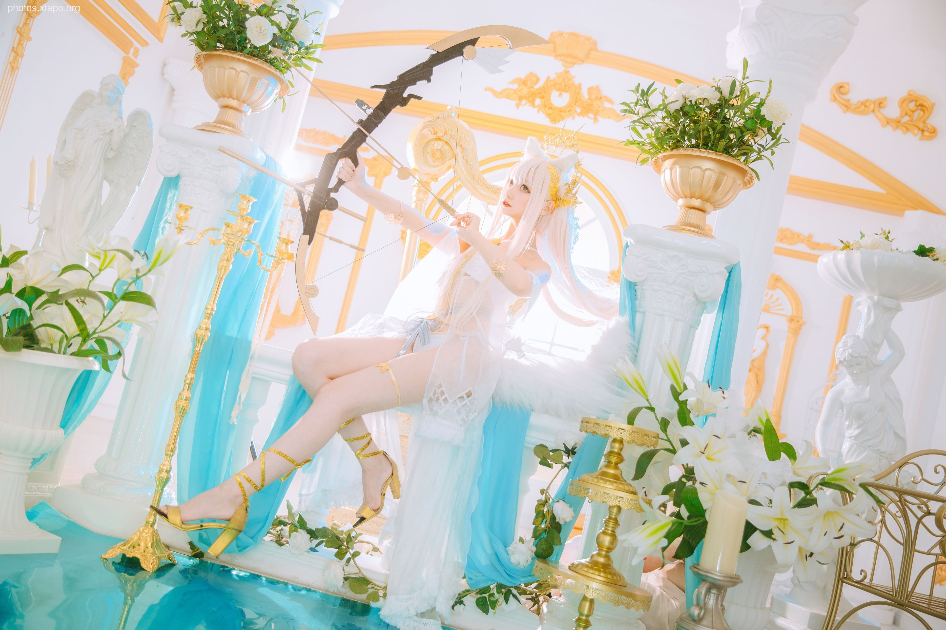 Ono Temple sweet potato Platinum swimsuit