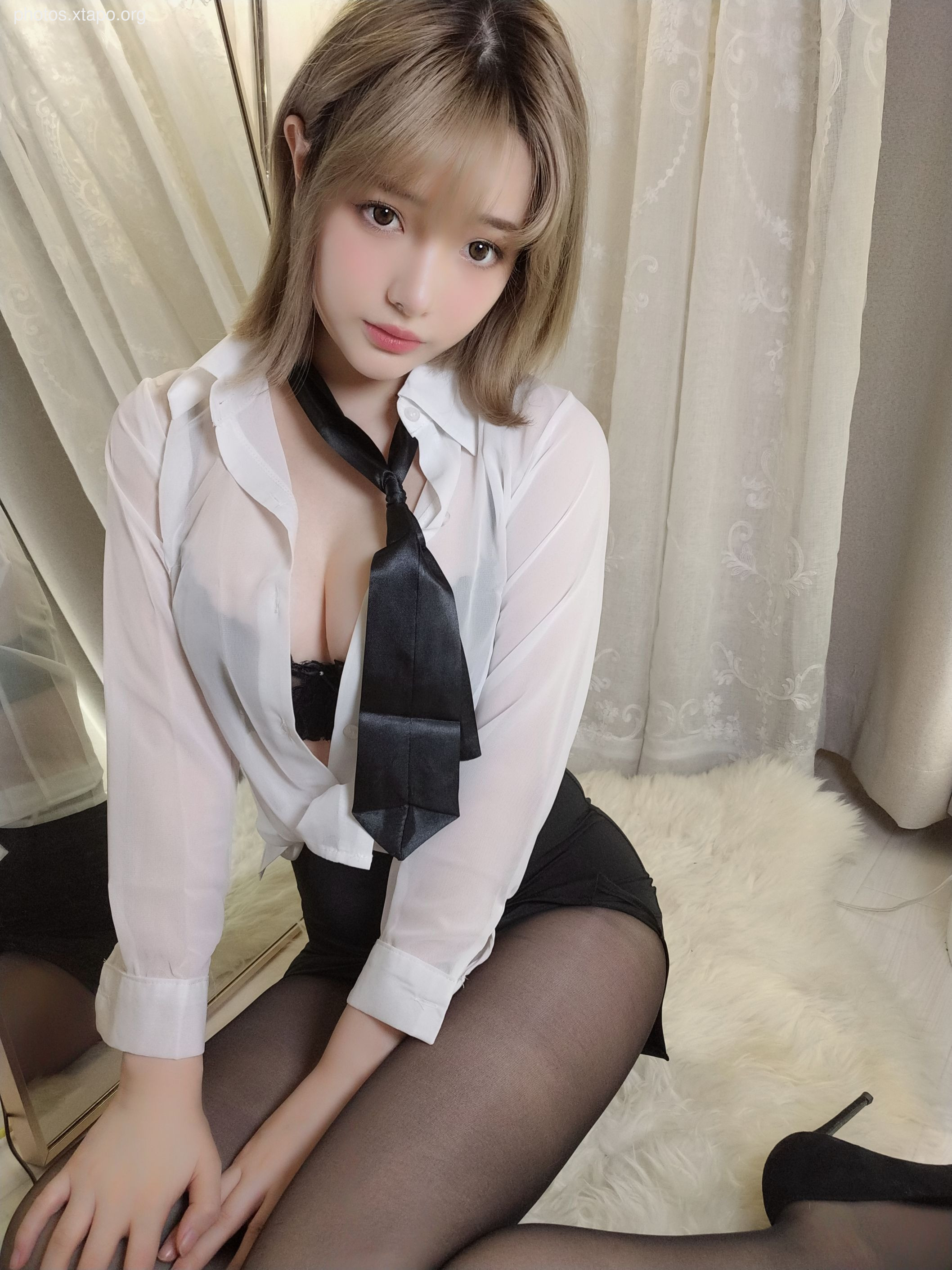 Wenmei does not make sense -520 special luxury version of white shirt (30p2v187MB)