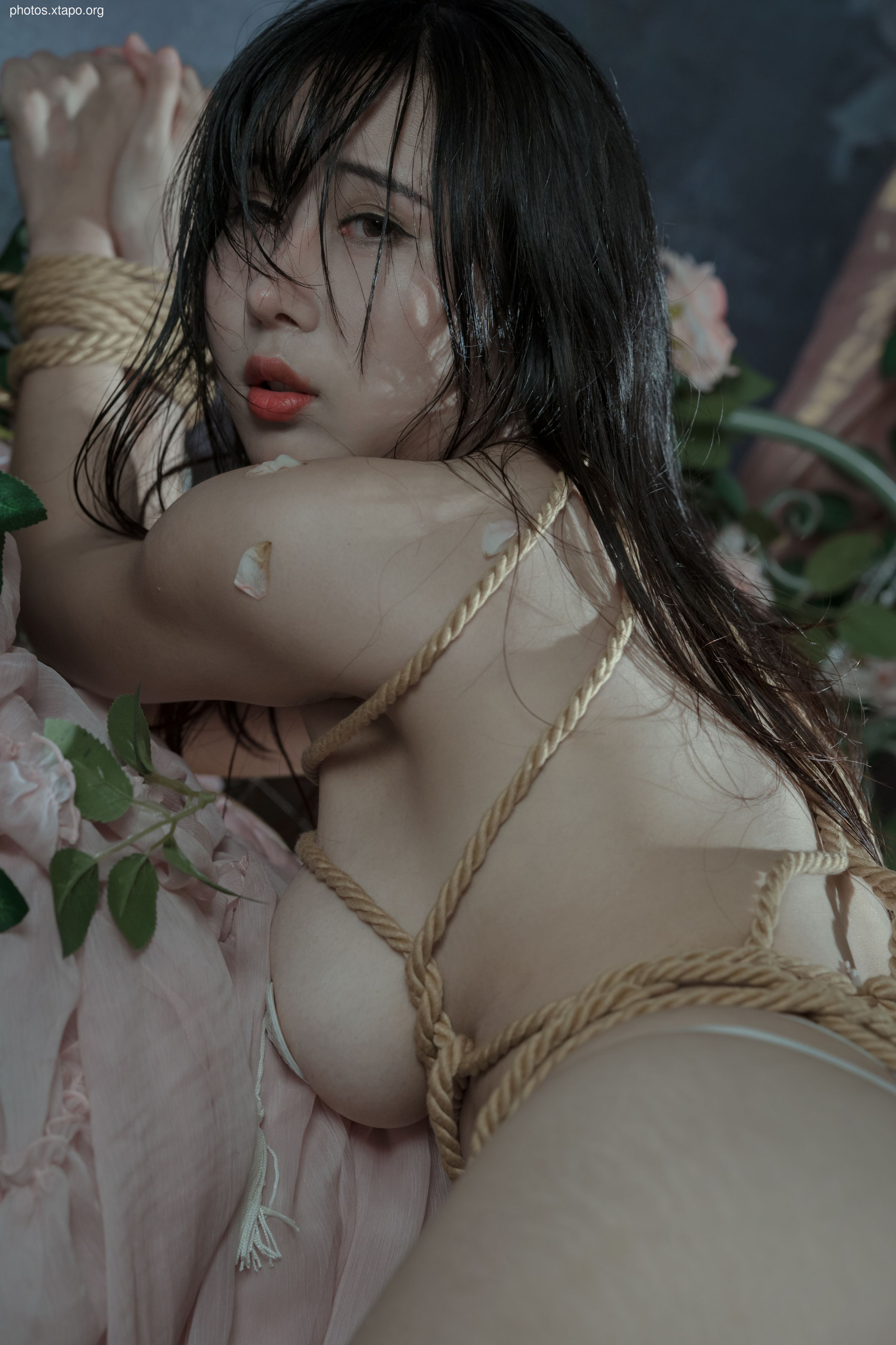 Yunxi Creek -Milk Peach Rose Rope Art 50p1v -933MB