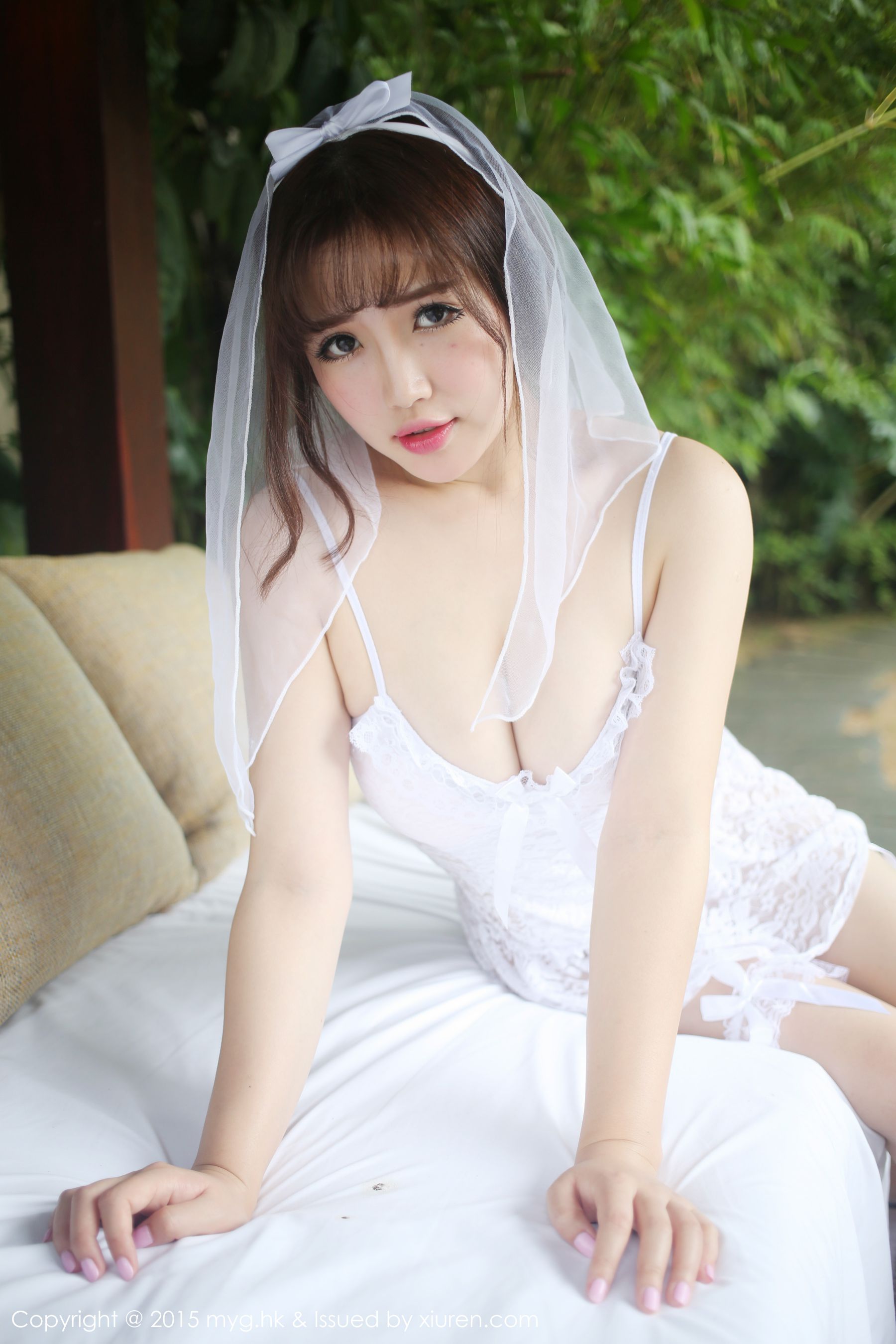 Xu Cake White Wedding Series Miyuan Pavilion Mygirl VOL.165