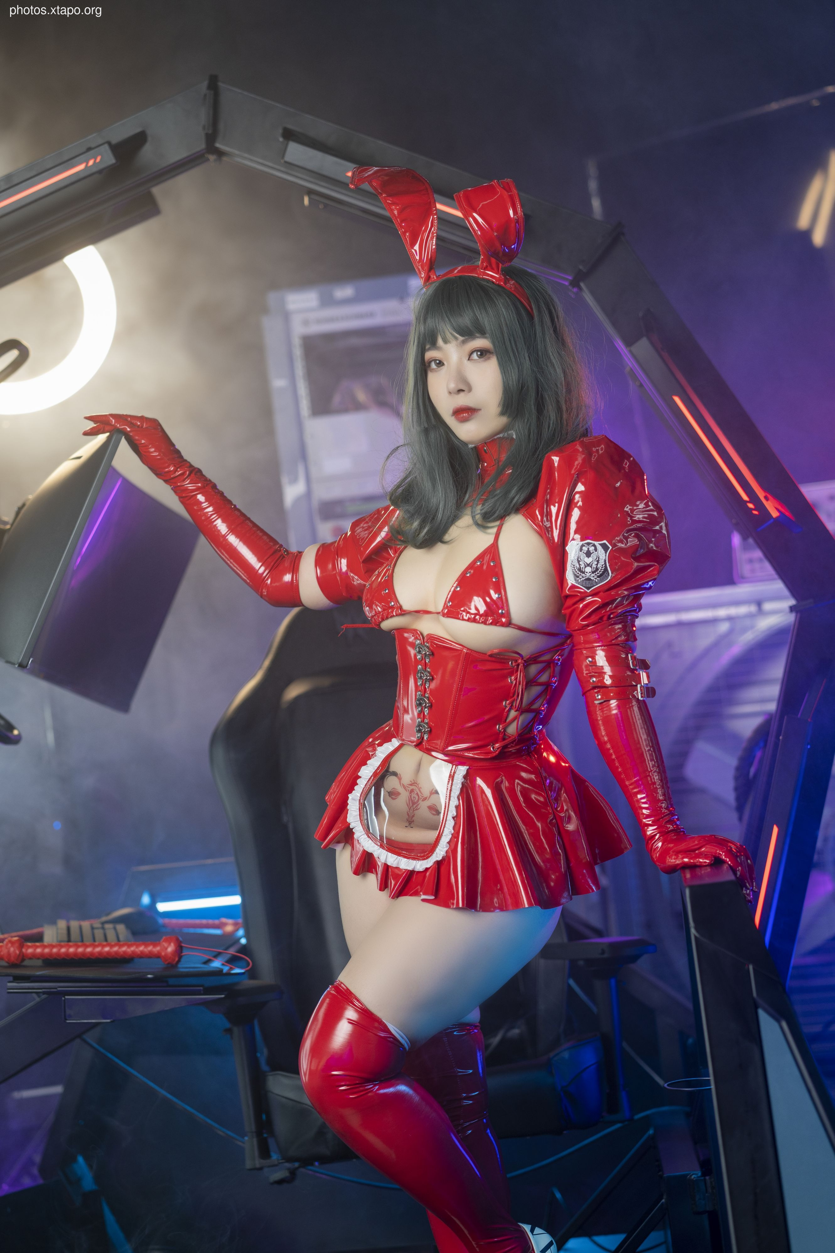 A_ i Dita Dark Rabbit Girl 40P-618MB