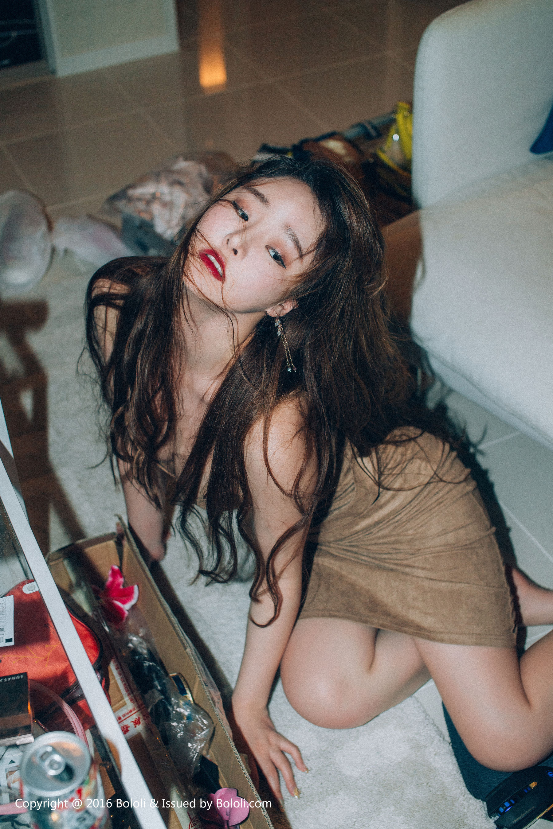 Liu Yanqi Bathing Girl VS Drunk Wife Bololi Bolo Society Bol.064