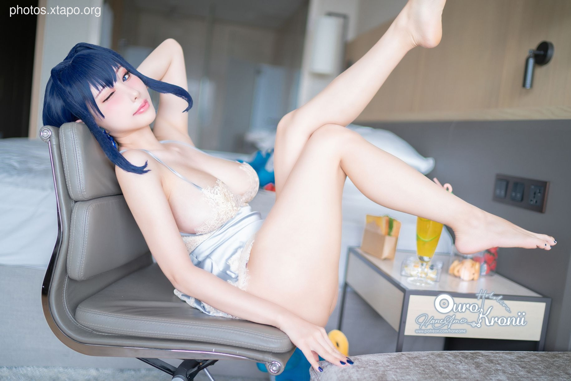 Rain Bo_HANEAME HOLOLIVE_ Kronii_Photobook_ Time Photo Book 4. Pajama