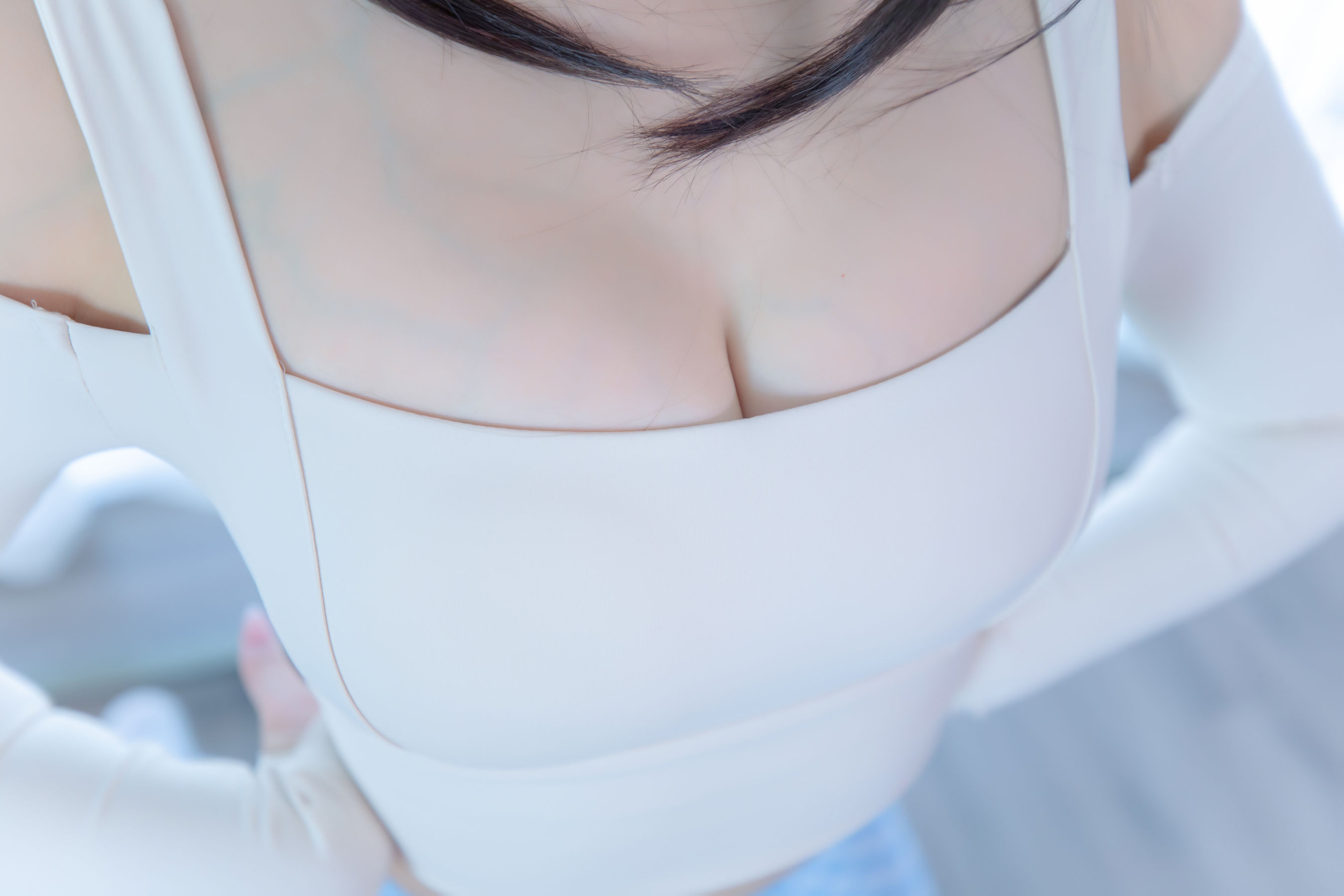 Welfare COS Lolita Shenli Banzhen Winter -Blue and White Grid