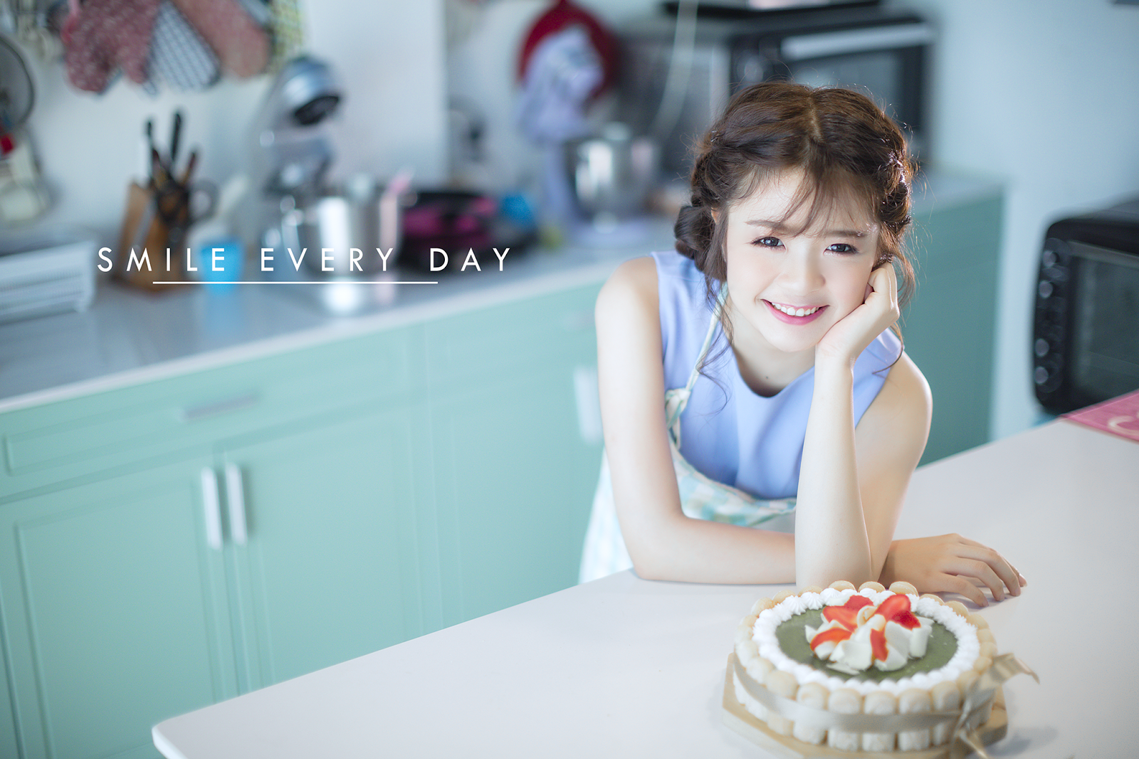 I just passed by Why leave a smile?