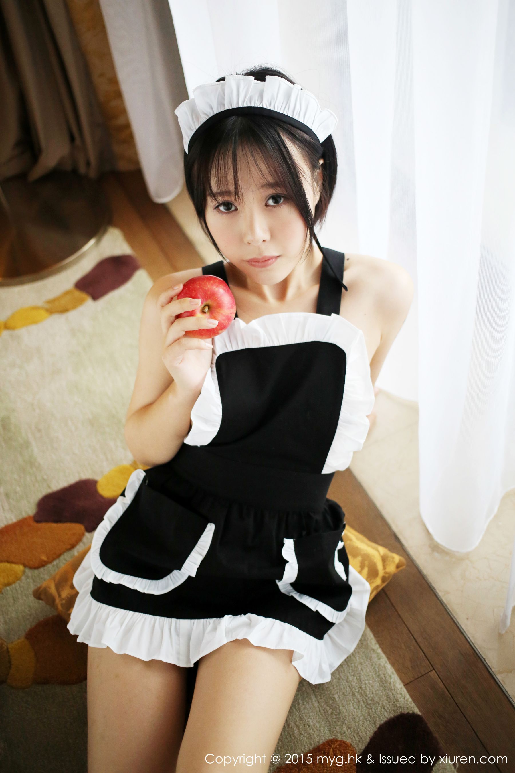 Evelyn Alley Sexy Maid Costume Miyuan Pavilion Mygirl VOL.157