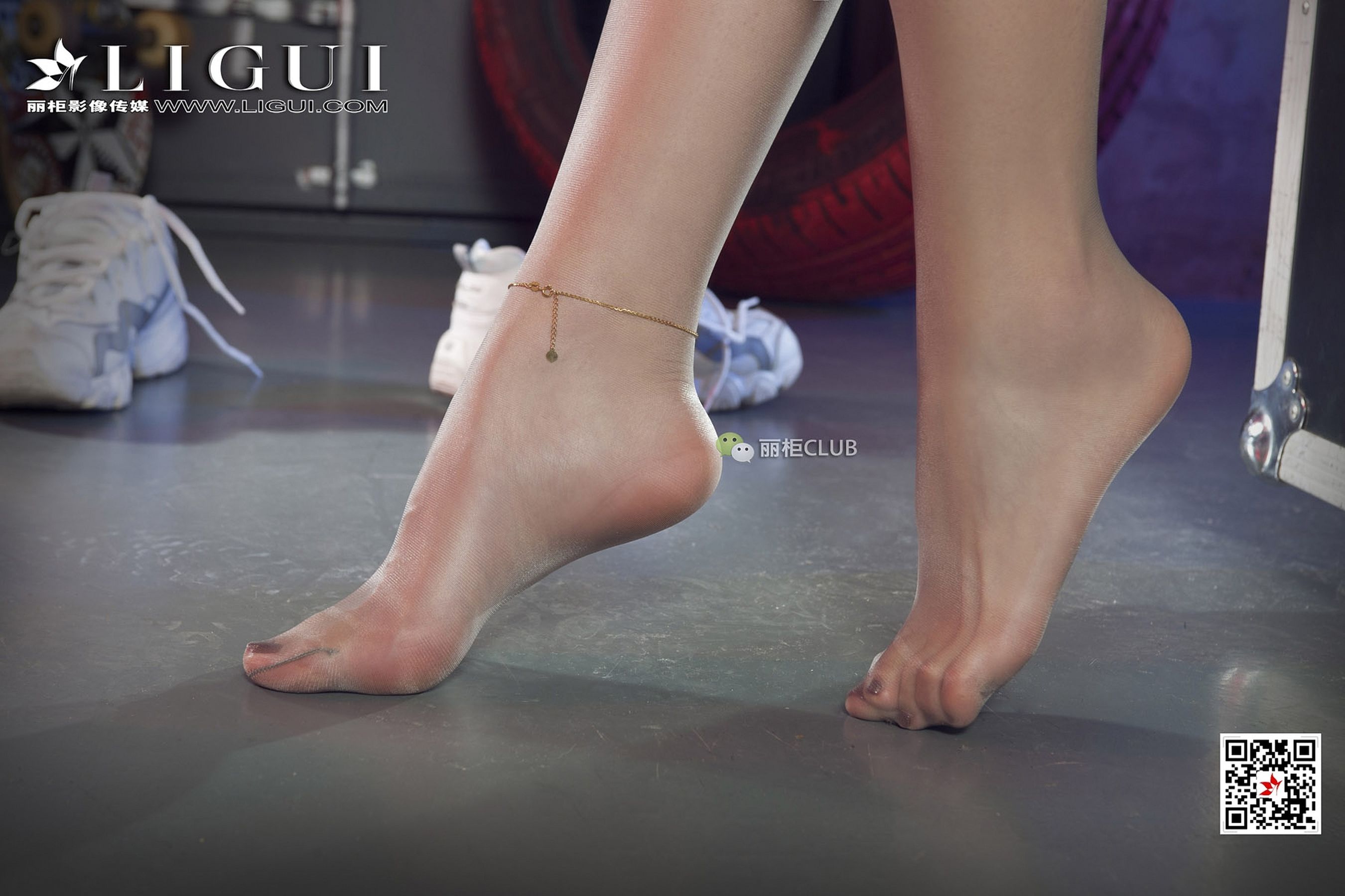 Leg Model Xiaoxiao Sports Wind Stockings Girl Ligui