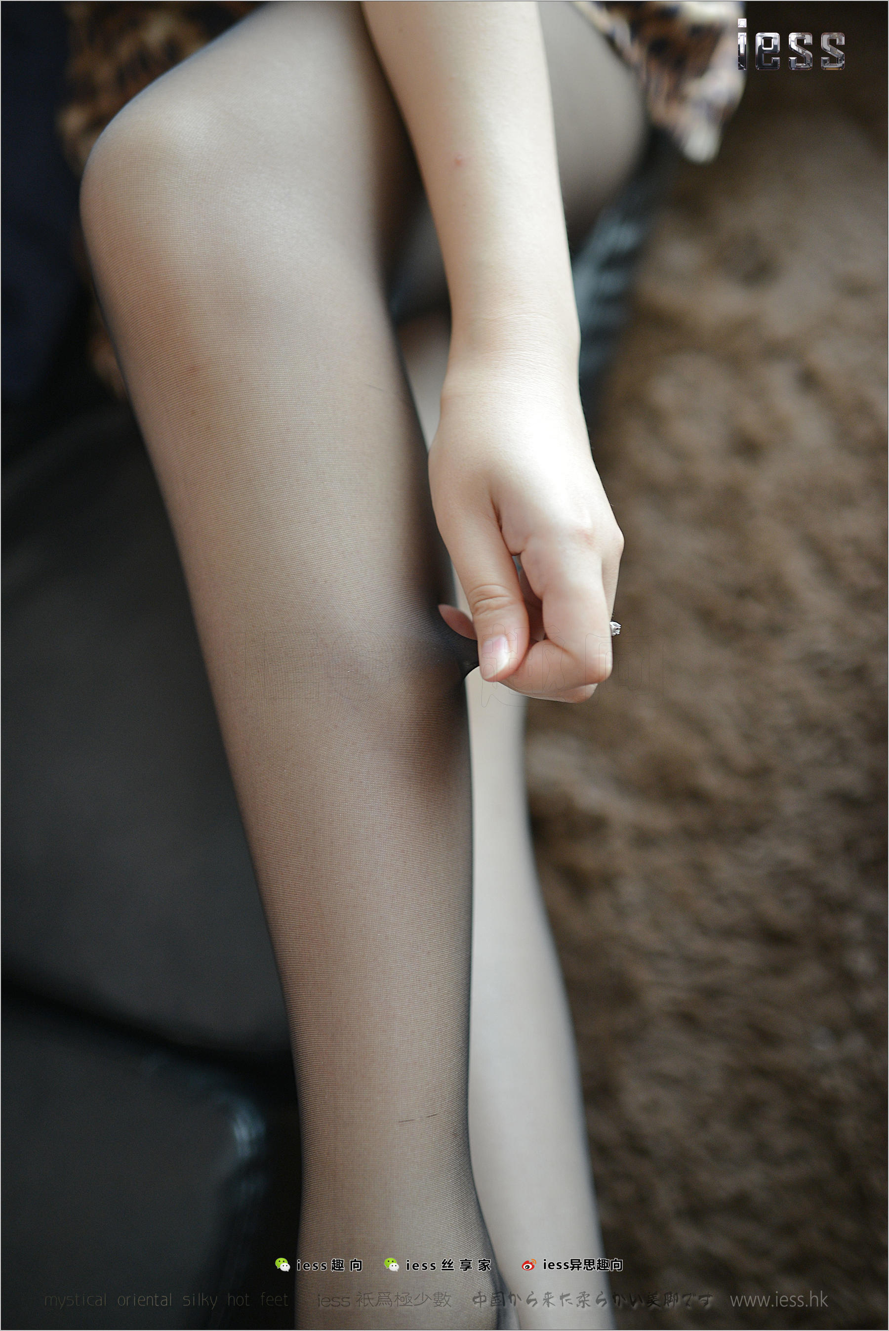 Silk Foot Bento 162 Fangfang's Wife's Black Foot IESS Thinking Funbian