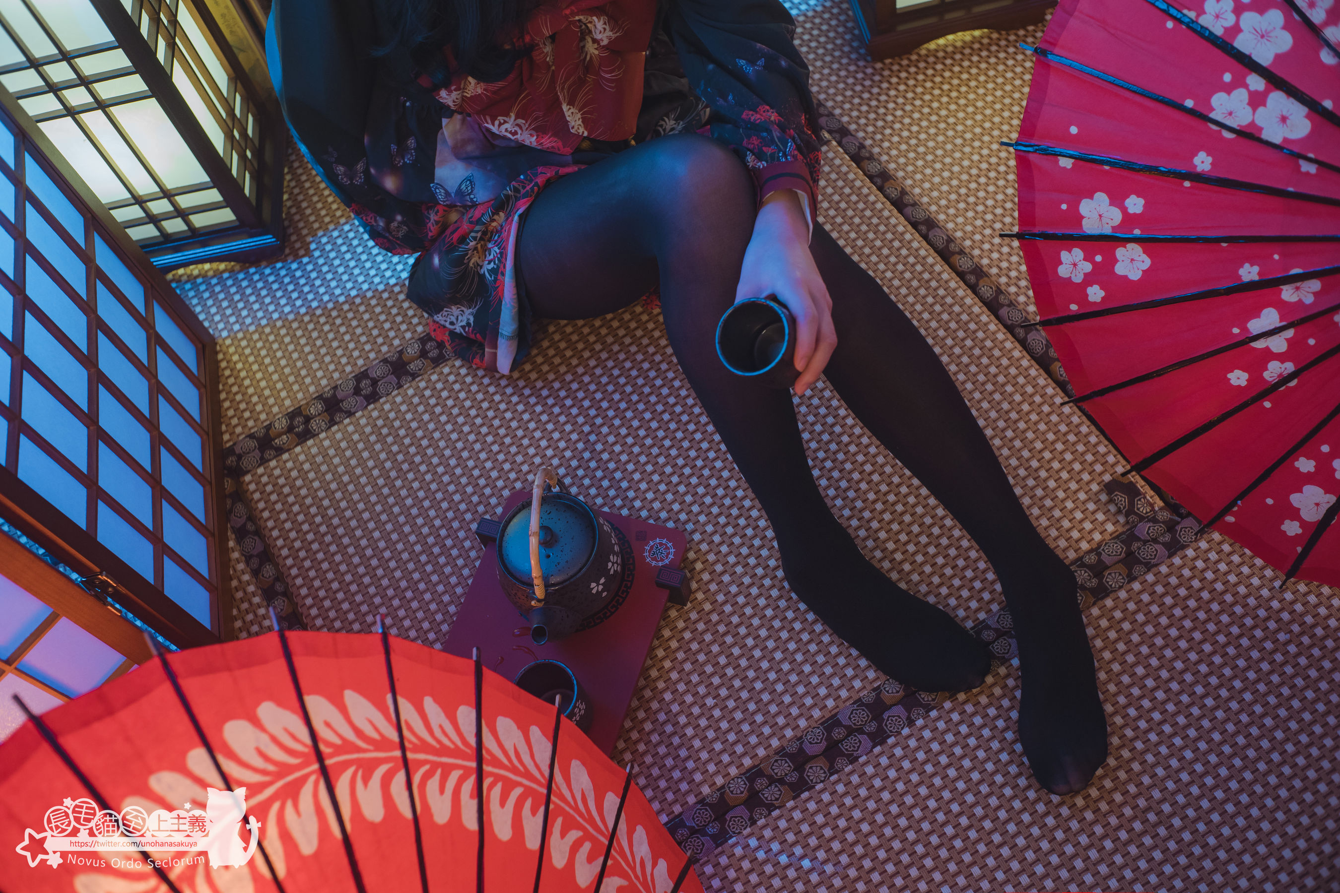 Welfare COS Waiser Kagiki Rin Rin Rin Josei -On the night when cluster amaryllis blooms